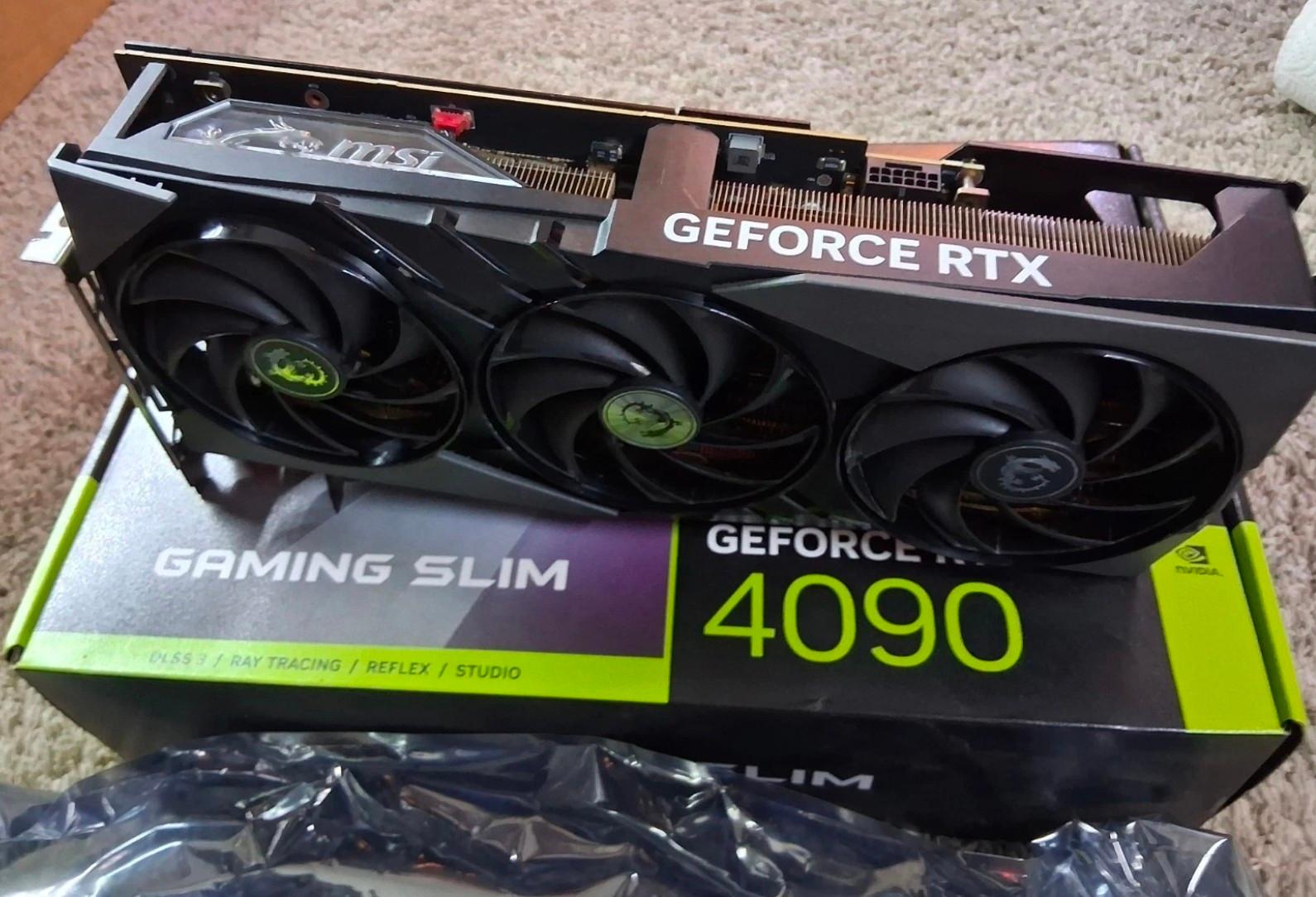 MSI RTX 4090 GAMING SLIM 24G - Image 1