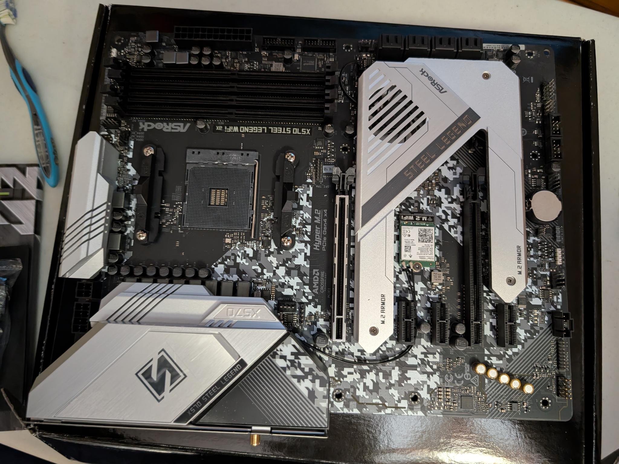 [Used] ASRock X570 Steel Legend WiFi ax Motherboard