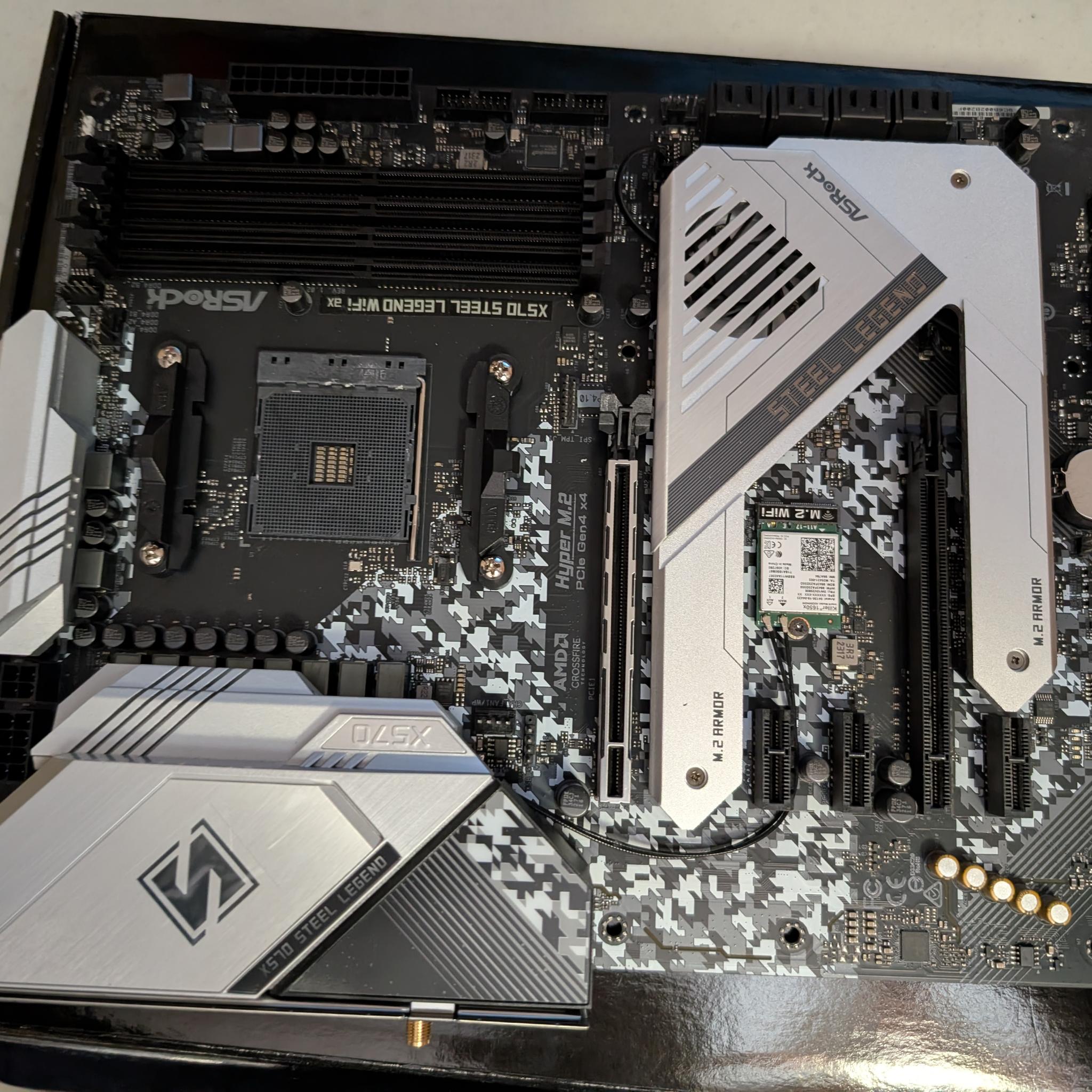 [Used] ASRock X570 Steel Legend WiFi ax Motherboard