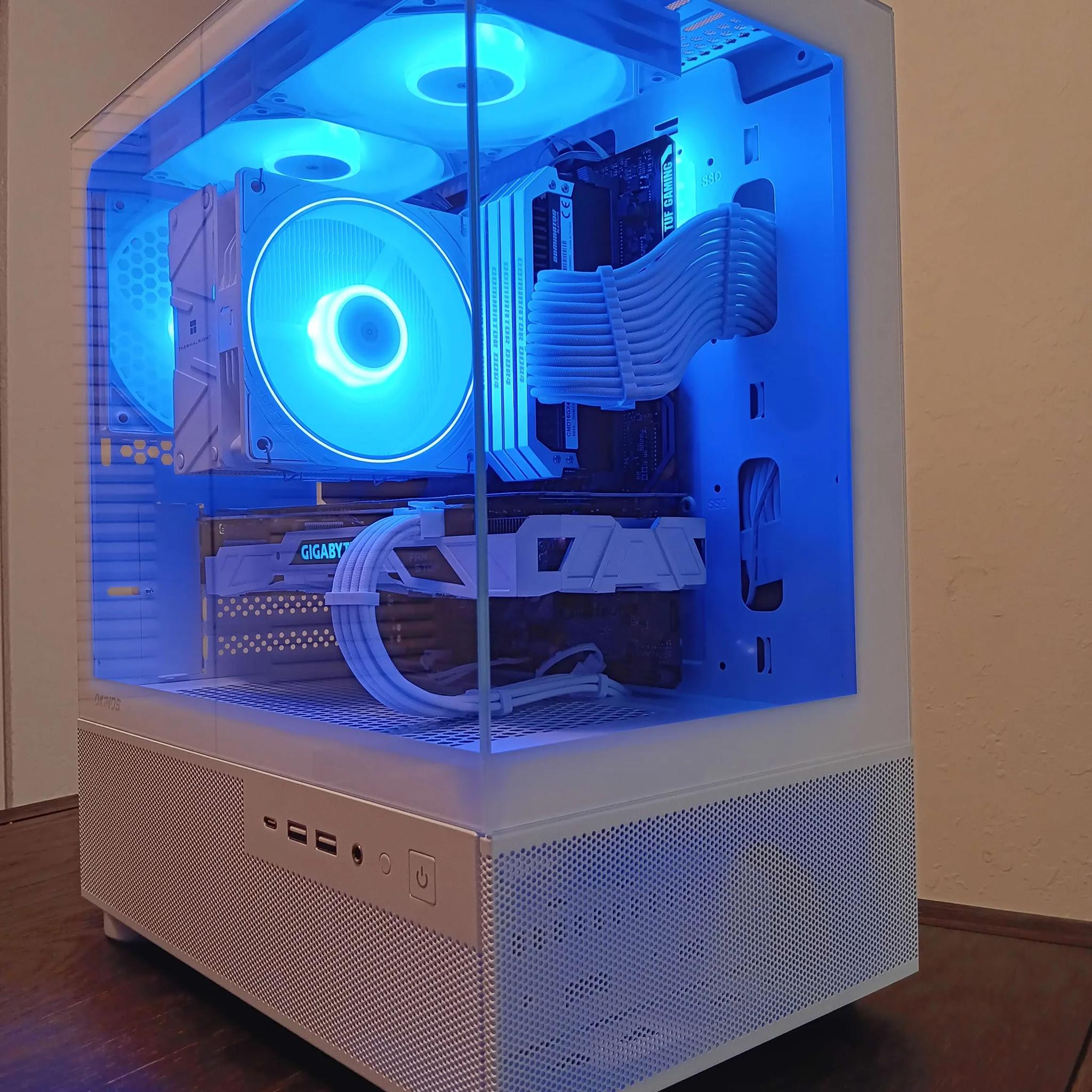 ⚪White Gaming PC ⚪| i5 9400f | 1070ti | 16gb DDR4 RAM | 2.5TB Storage | WIFI | WINDOWS 10