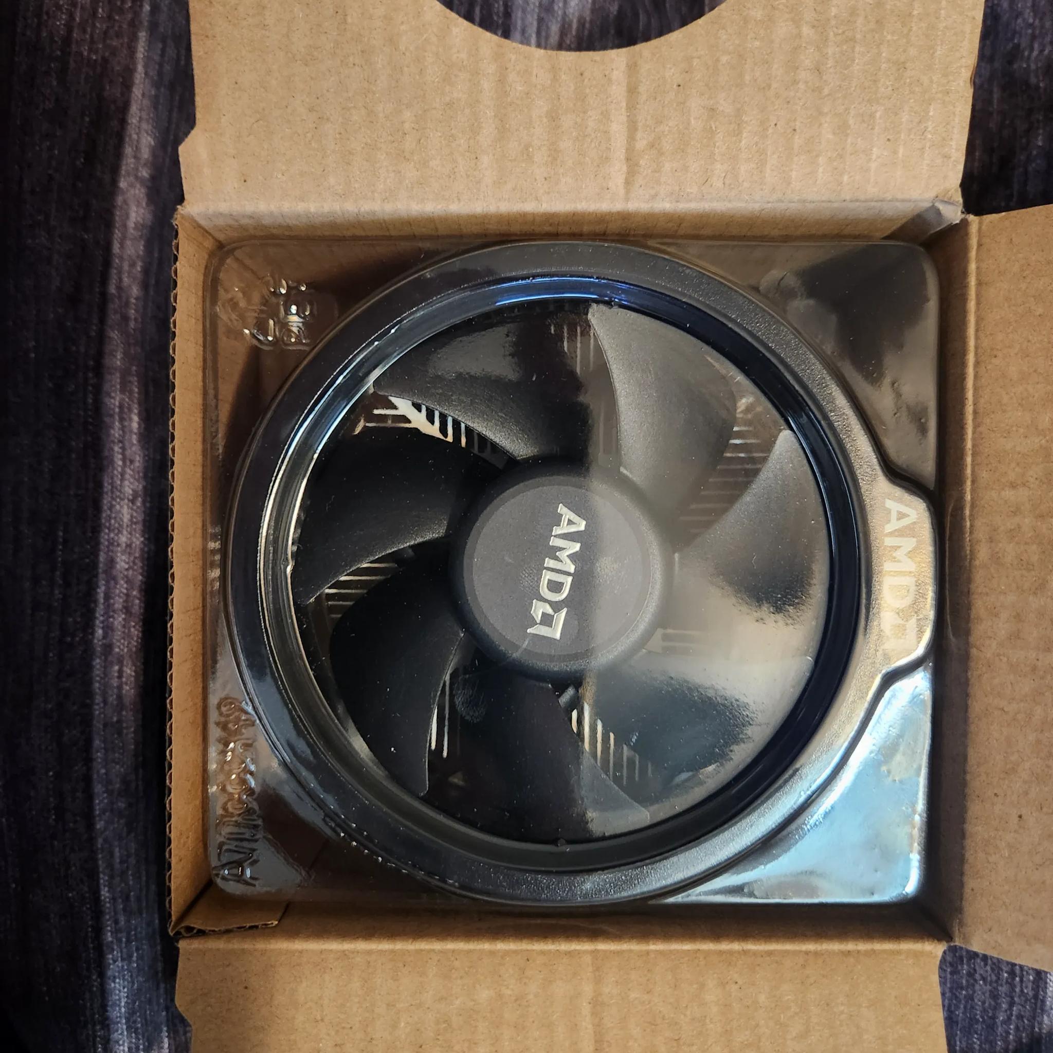 AMD Wraith Stealth + Ryzen 5 5500 Box
