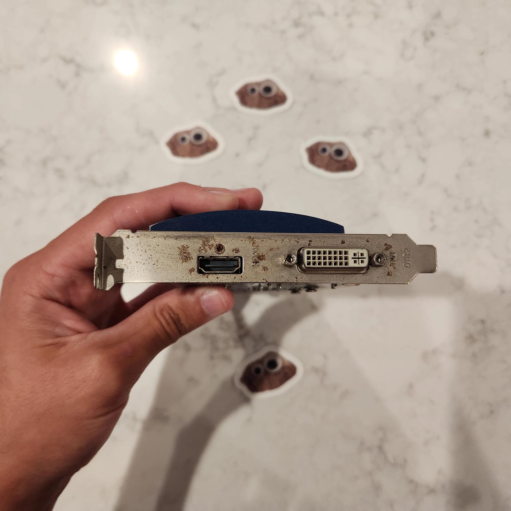 An Incredibly Suspicious and Wildly Chinese GT 710 1GB - Used