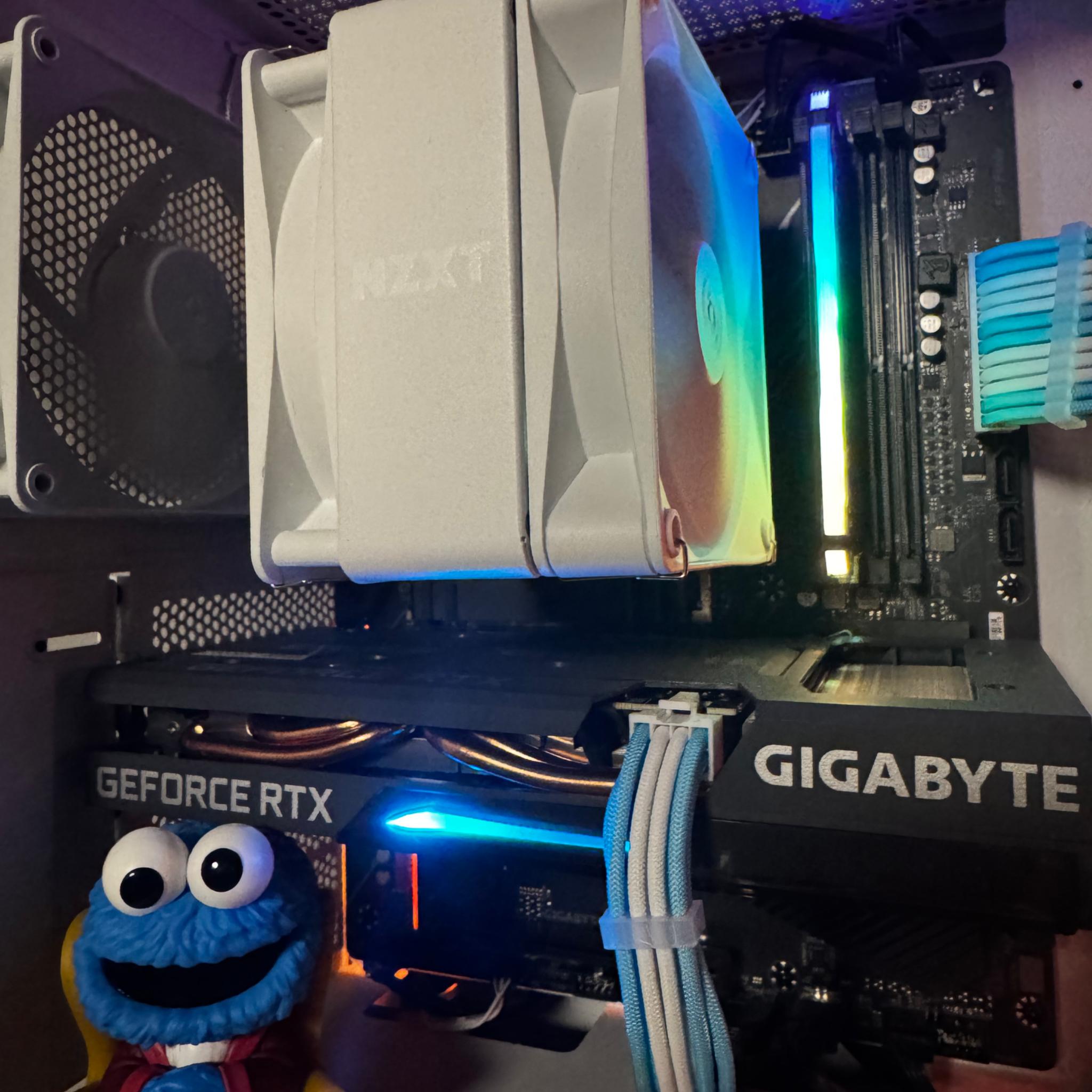 🍪COOKIE BEAST🥛| RYZEN 7 5700 | NVIDIA 3060 | 32GB DDR4 | 1TB SSD | WIFI/BT | WIN 11