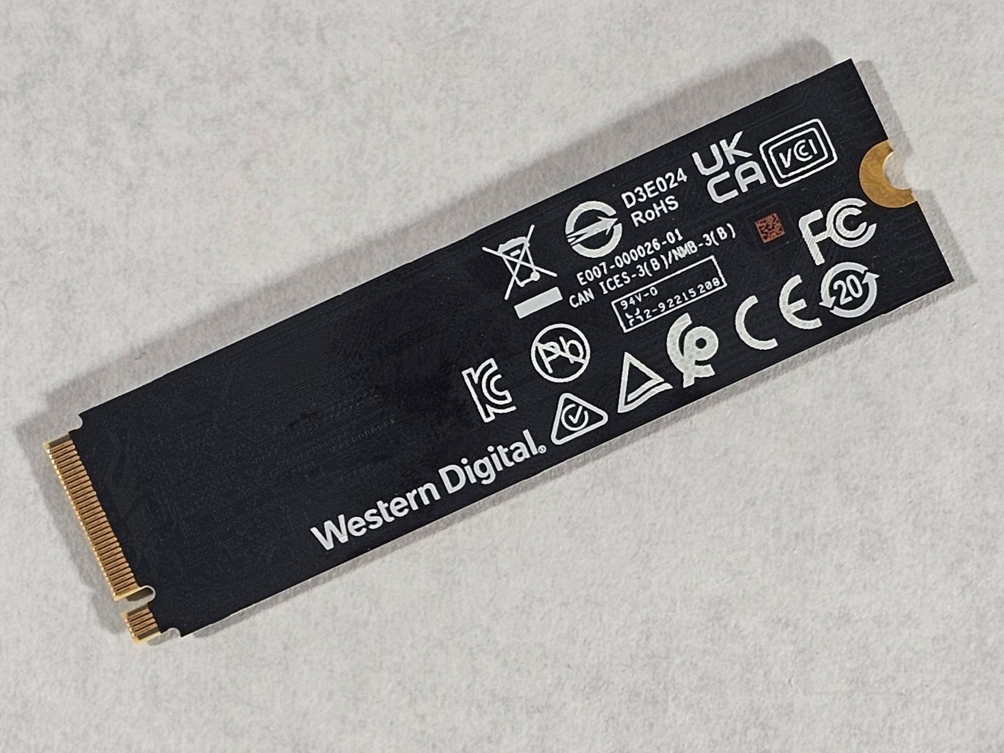 1TB NVMe M.2 SSD WD Black SN770