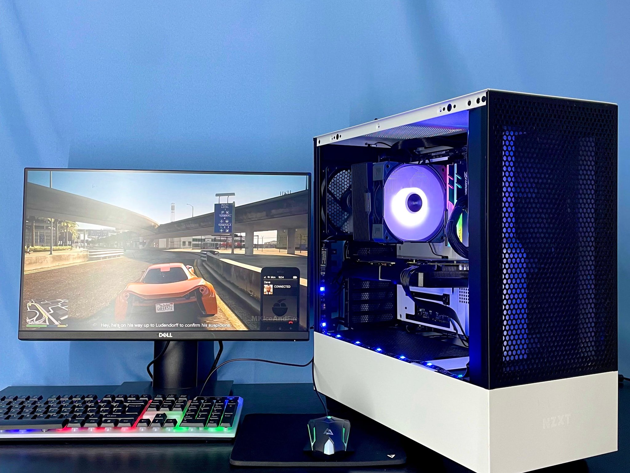NZXT Ryzen Gaming PC | Ryzen 5 / 570 / 16GB / 1TB  SSD, Win 11 Pro + Wi-Fi