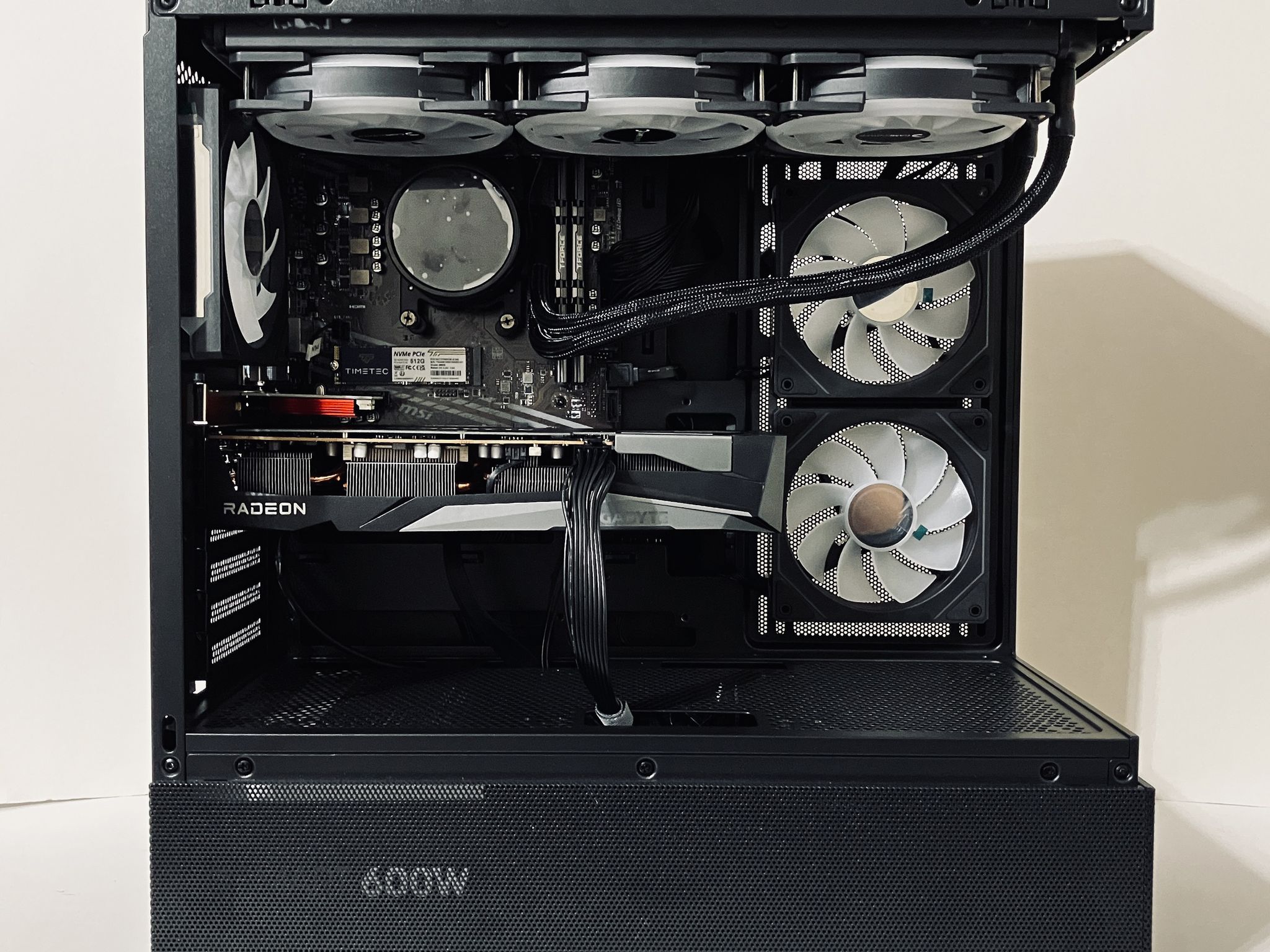 ⚡Best Value Liquid Cooled Gaming PC - RX 7600 8GB ● Ryzen 5 5500 ● 16GB RAM ● 1TB SSD ● Wi-Fi