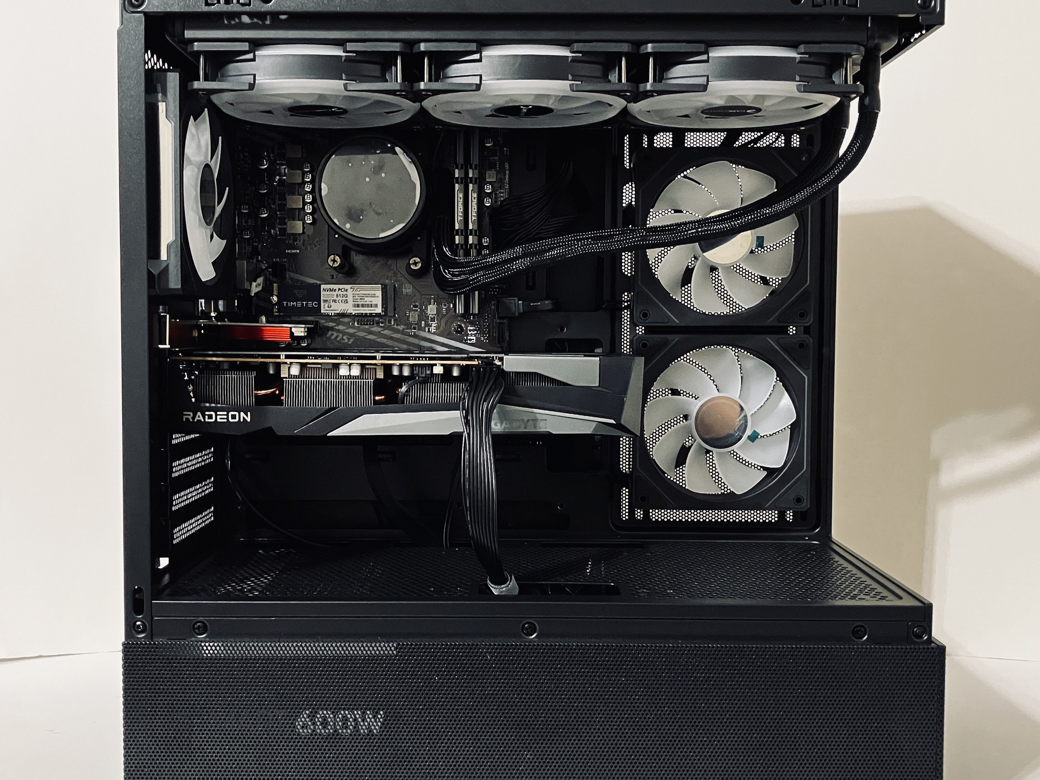 ⚡Best Value Liquid Cooled Gaming PC - RX 7600 8GB ● Ryzen 5 5500 ● 16GB RAM ● 1TB SSD ● Wi-Fi