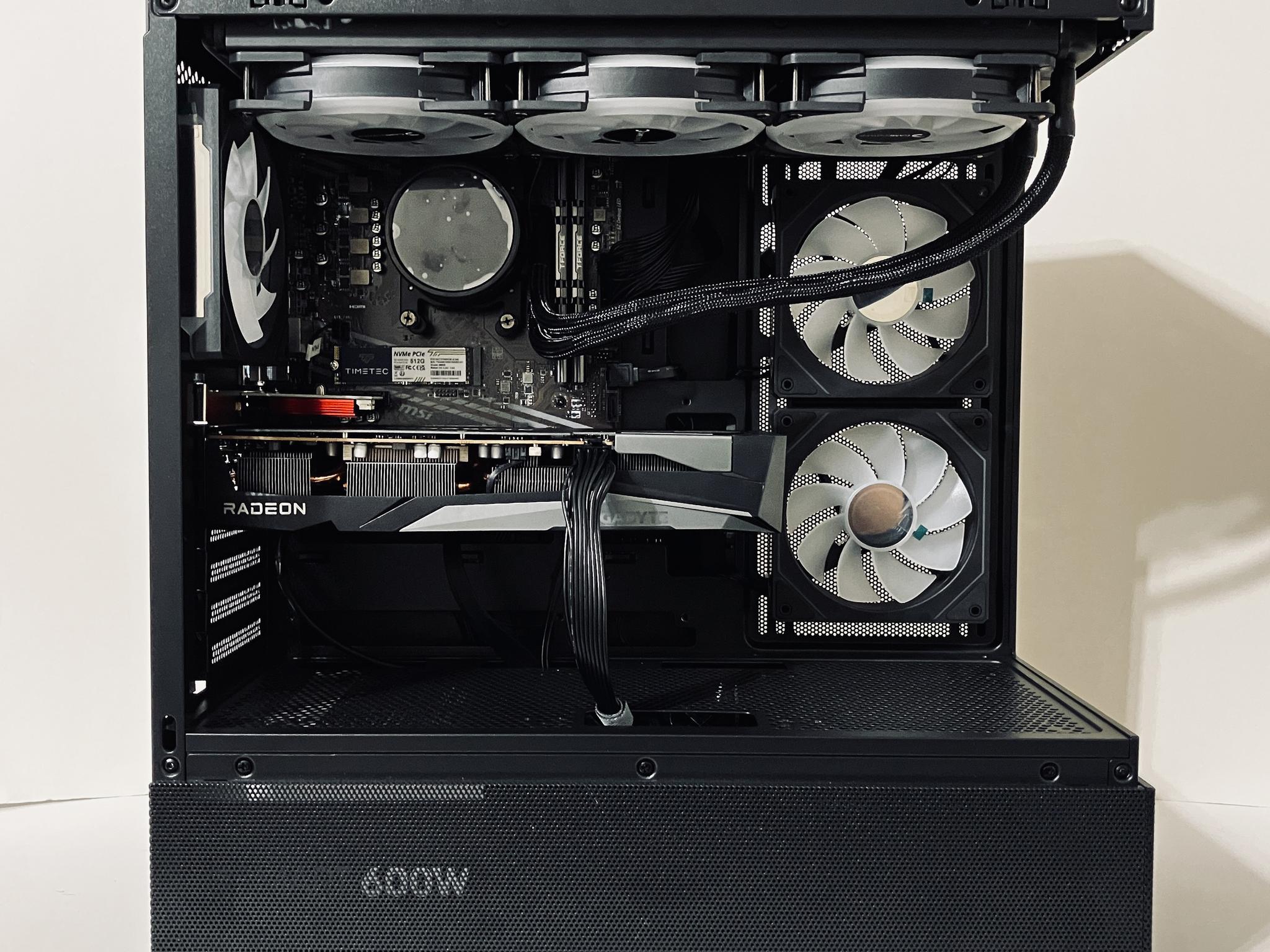 ⚡Best Value Liquid Cooled Gaming PC - RX 7600 8GB ● Ryzen 5 5500 ● 16GB RAM ● 1TB SSD ● Wi-Fi