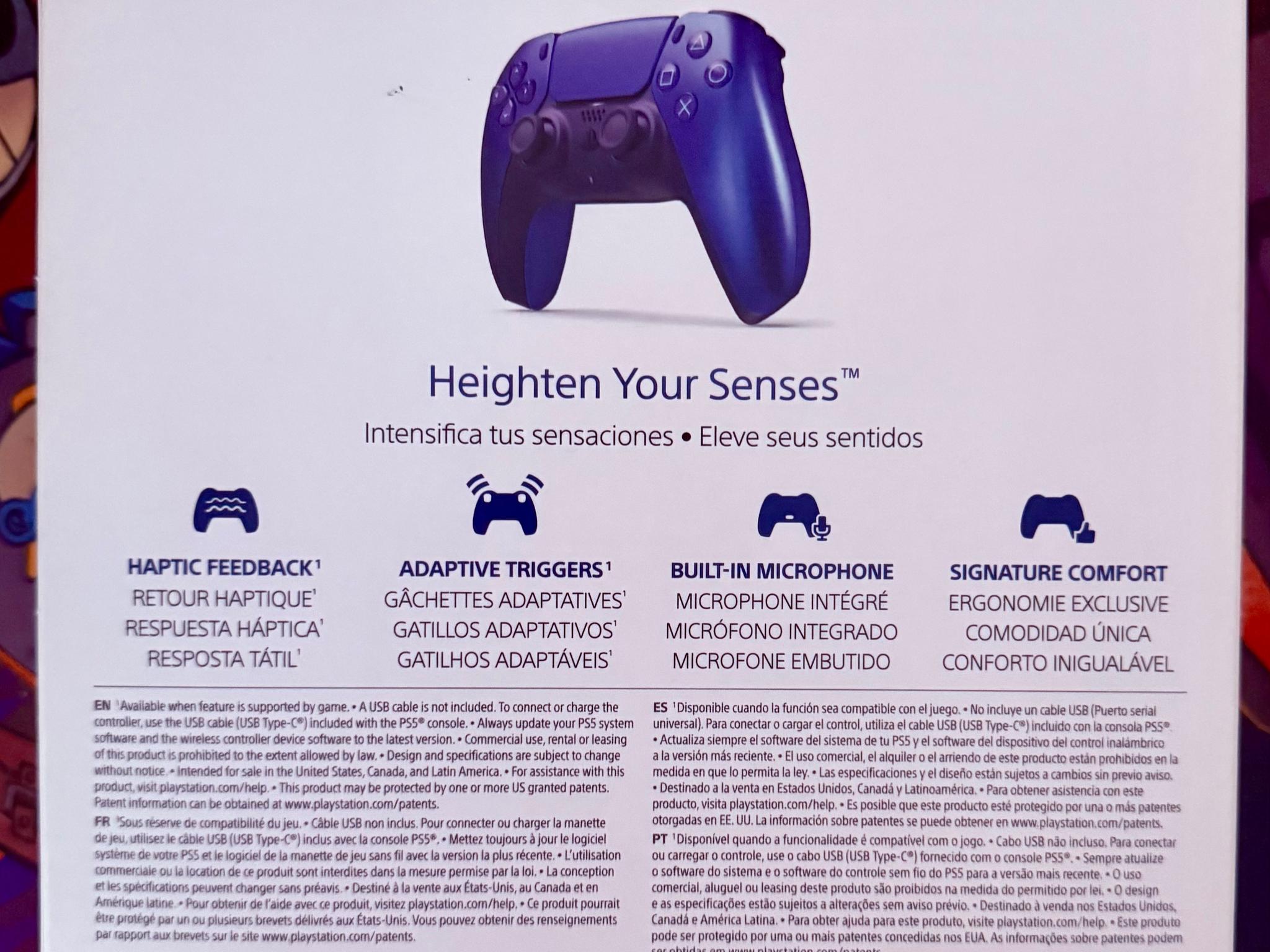 PlayStation DualSense™ Wireless Controller – Chroma Indigo - For PS5, PC, MAC & Mobile