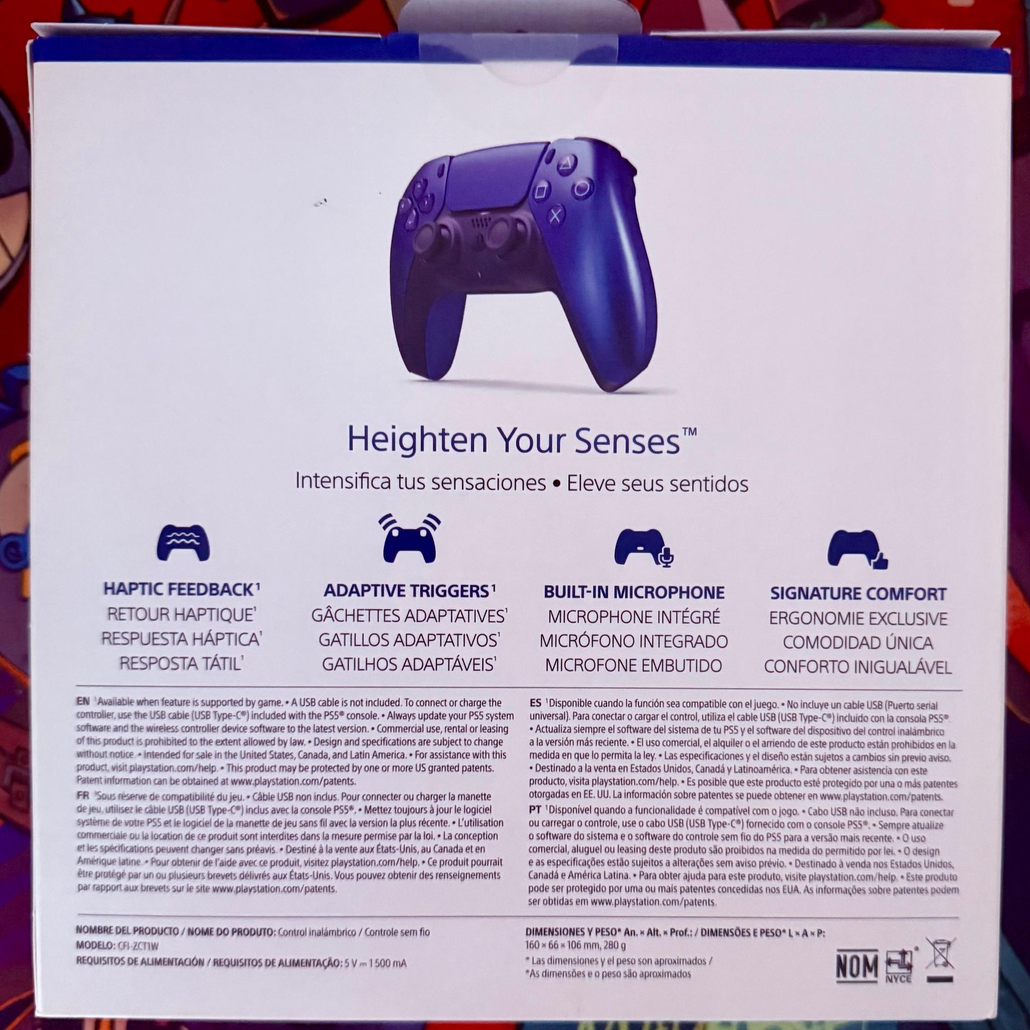 PlayStation DualSense™ Wireless Controller – Chroma Indigo - For PS5, PC, MAC & Mobile