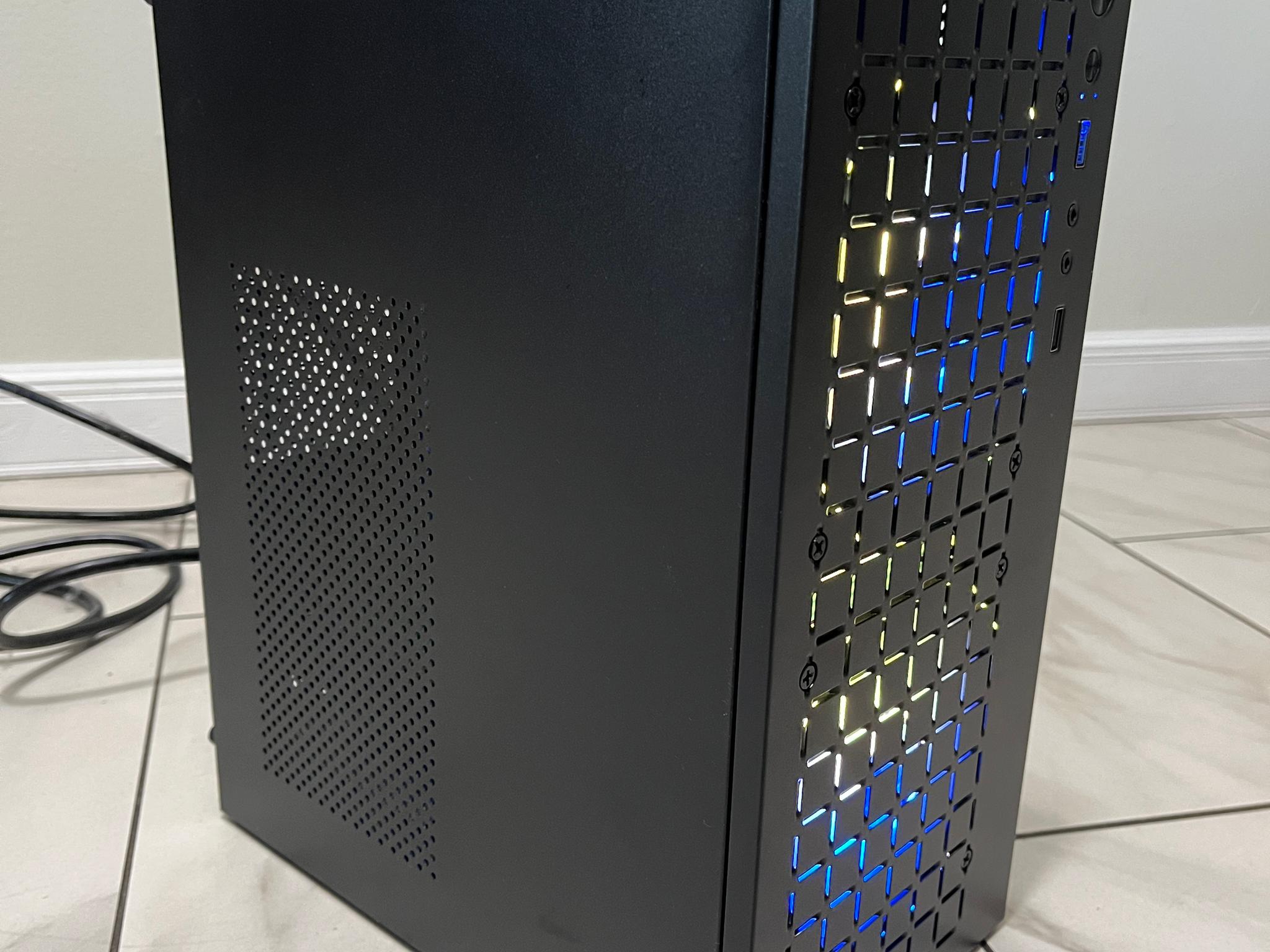 NVIDIA RTX 2060 Super, Intel Core i3-9100f, 16GB RAM, 1 TB Storage - Small Gaming PC w/ Wi-Fi & BT