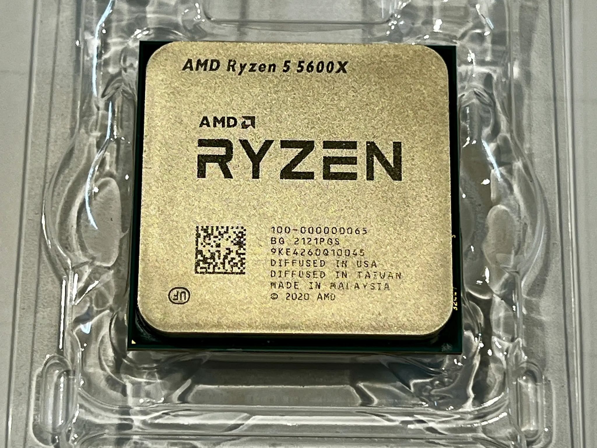 Ryzen 5 5600X - used, perfect condition