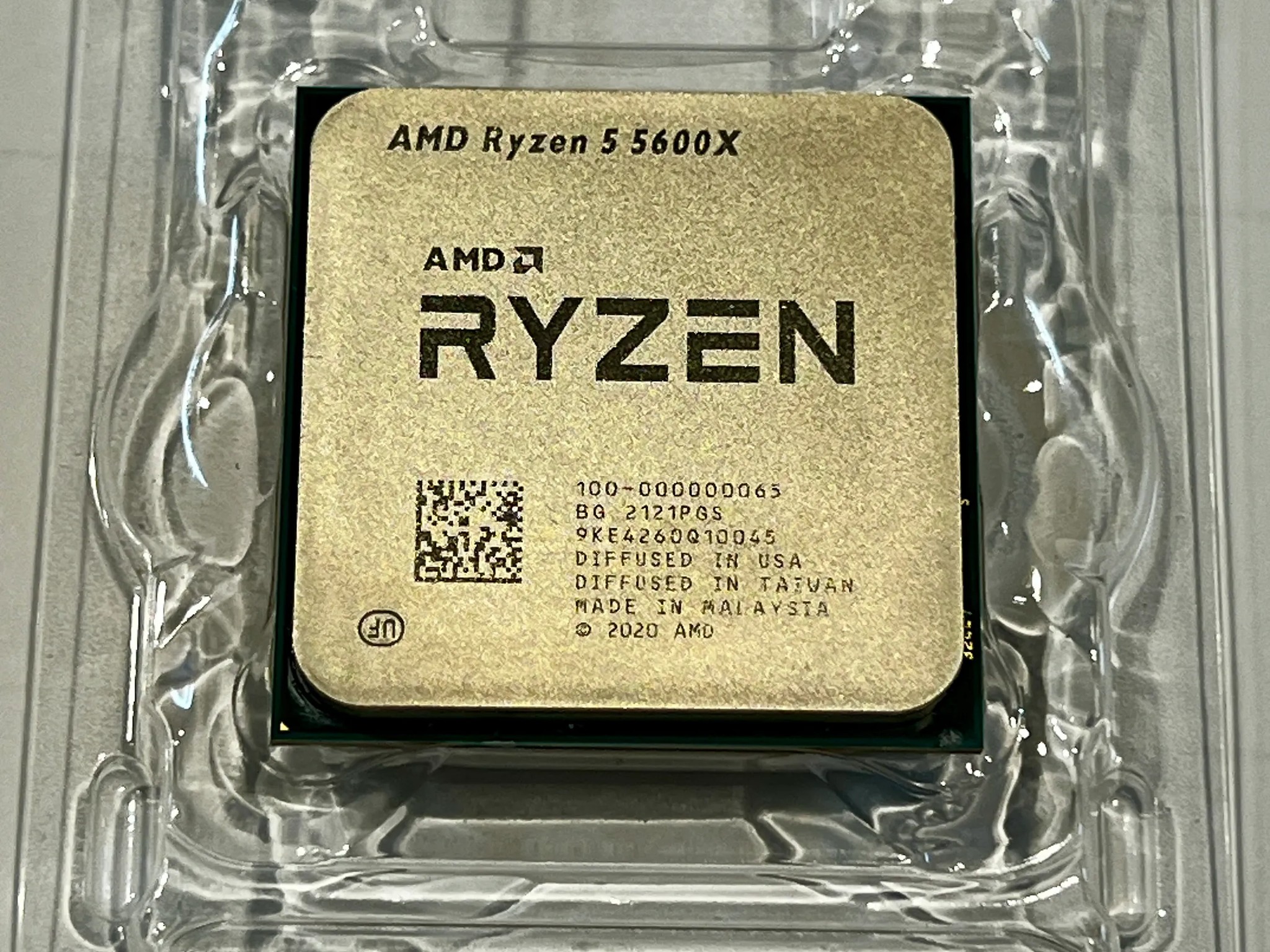 Ryzen 5 5600X - used, perfect condition