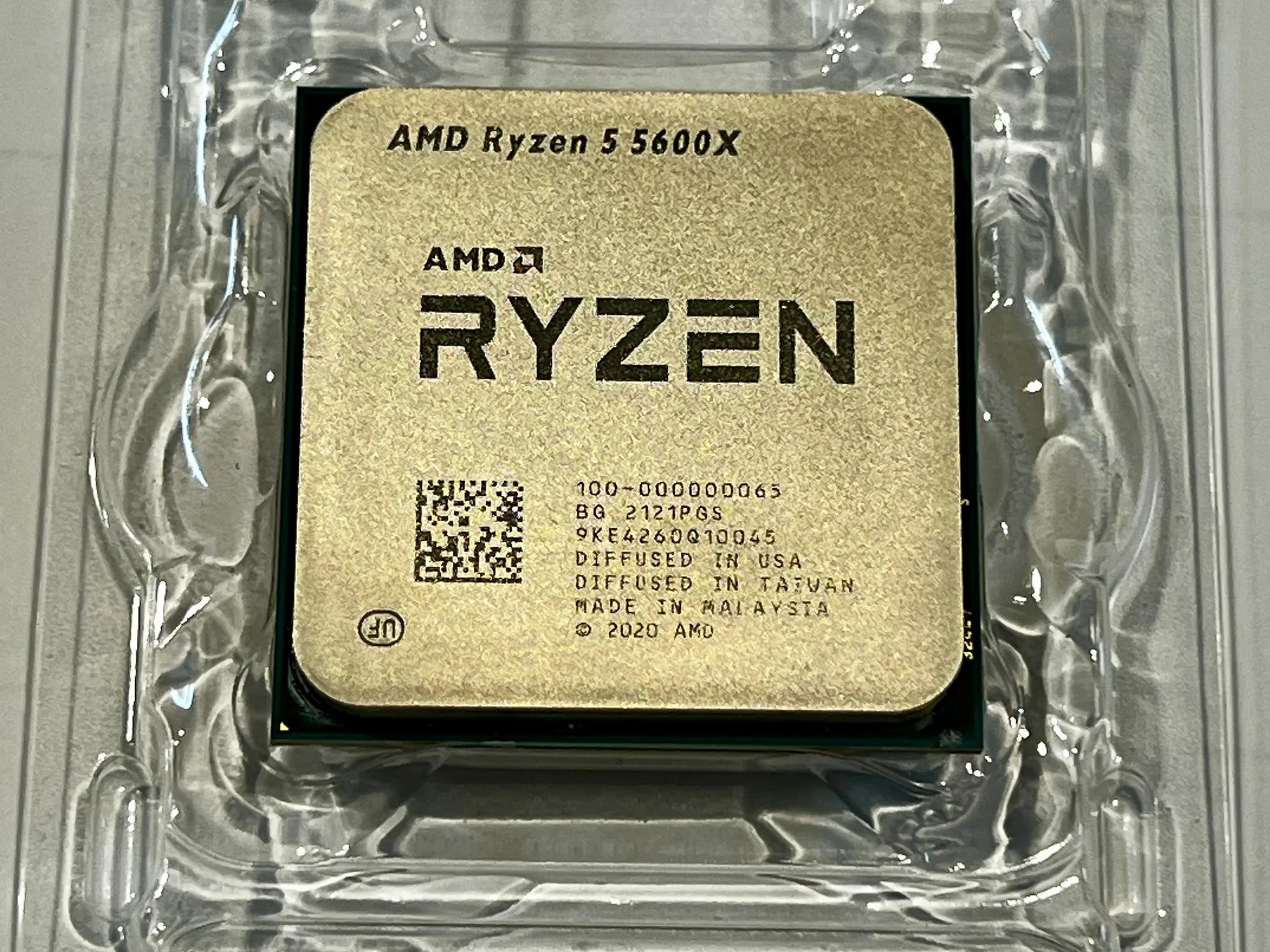 Ryzen 5 5600X - used, perfect condition