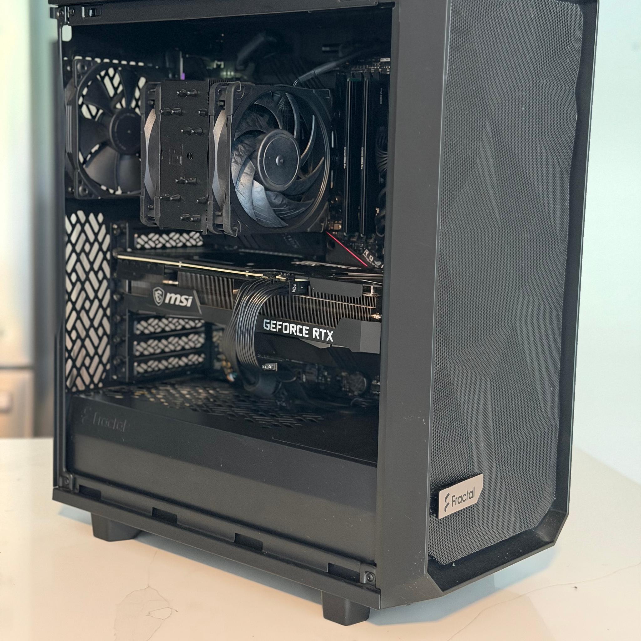 Silent Gaming PC | RTX 3070Ti | Intel I5-11400 | 32GB DDR4 | 500GB SSD | 2TB HDD | WINDOWS 11