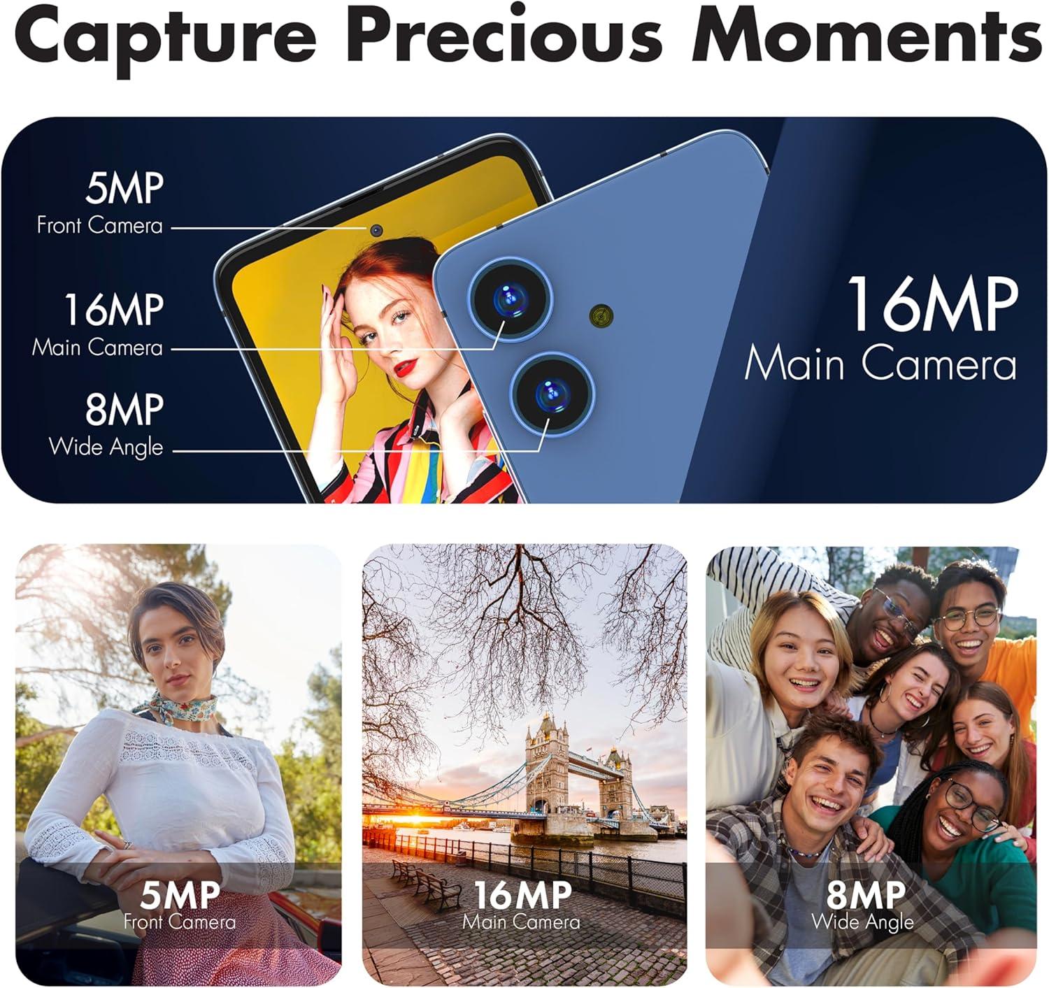 NUU N20 Cell Phone 6GB RAM/128GB STORAGE