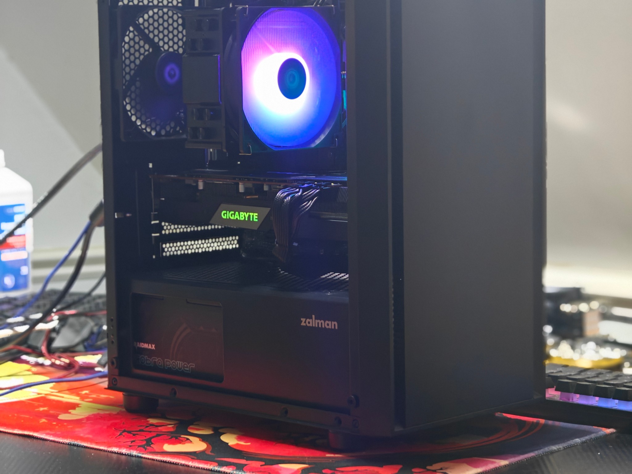 1440P GAMING PC|AMD RYZEN 5 5600|16GB DDR4 3200|1TB NVME SSD|GIGABYTE AMD RX 5700 XT|WIN 11 HOME
