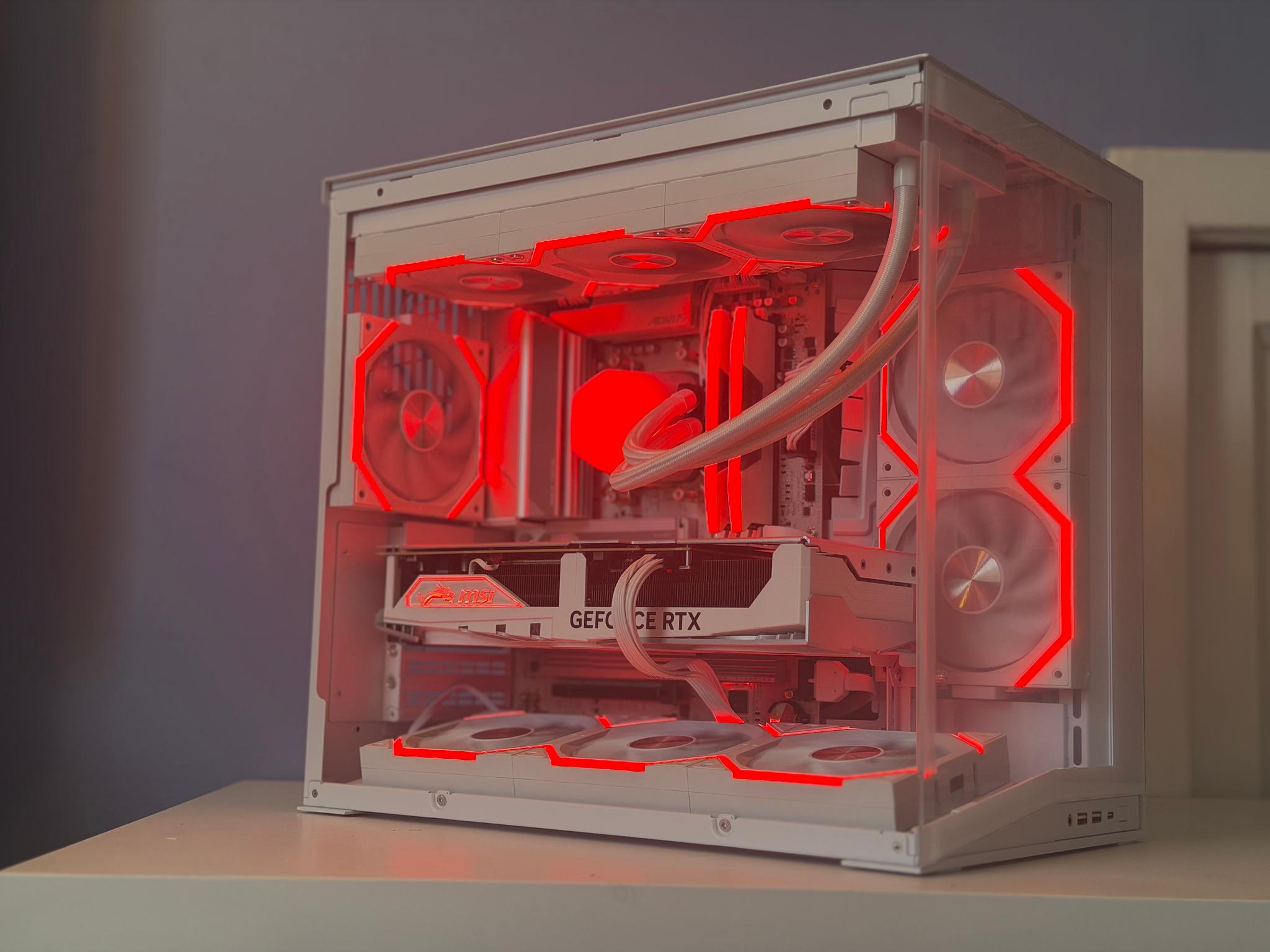 ⬜️ Whiteout ⬜️  RTX 4080 Super | Ryzen 7 7700X | 32GB DDR5 | 2TB