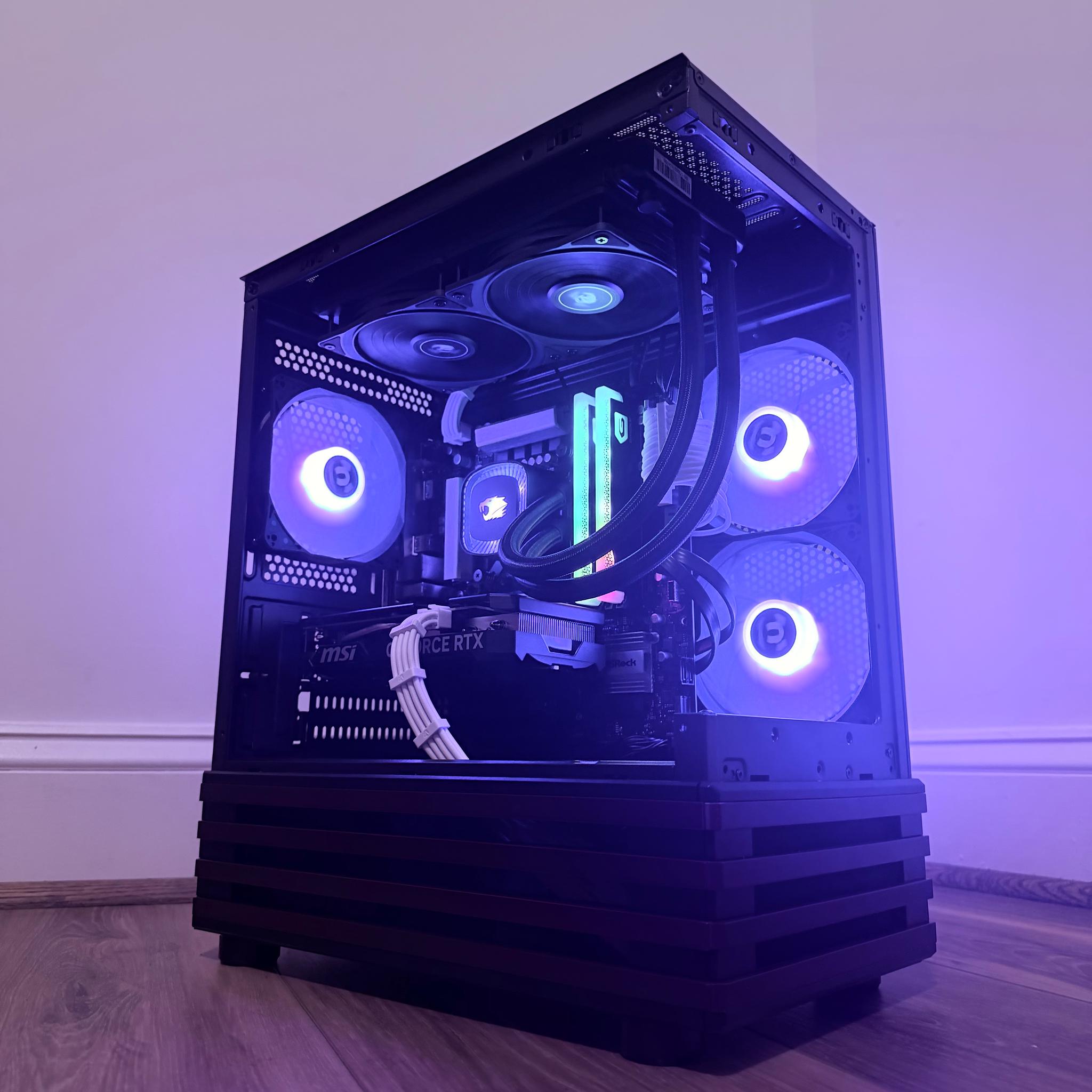 ⚫️"Carbon Pulse "⚫️| 1440p Gaming | Intel i7 13700F | RTX 4060 Ti 16GB | 32B DDR5 Ram | 2TB Storage