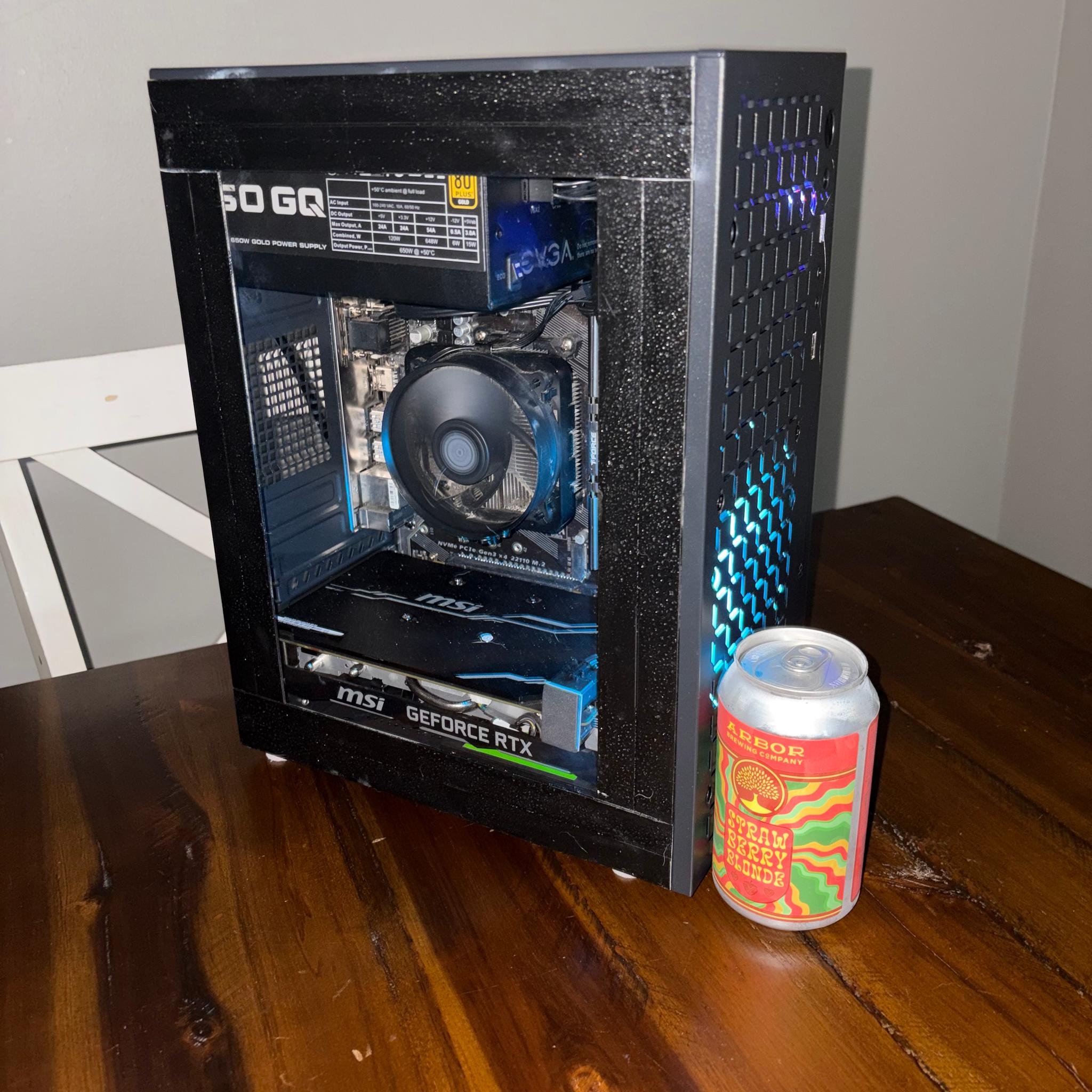GeForce RTX 2060 Custom Gaming PC - Ryzen 5 5500, 16GB RAM, 1TB SSD