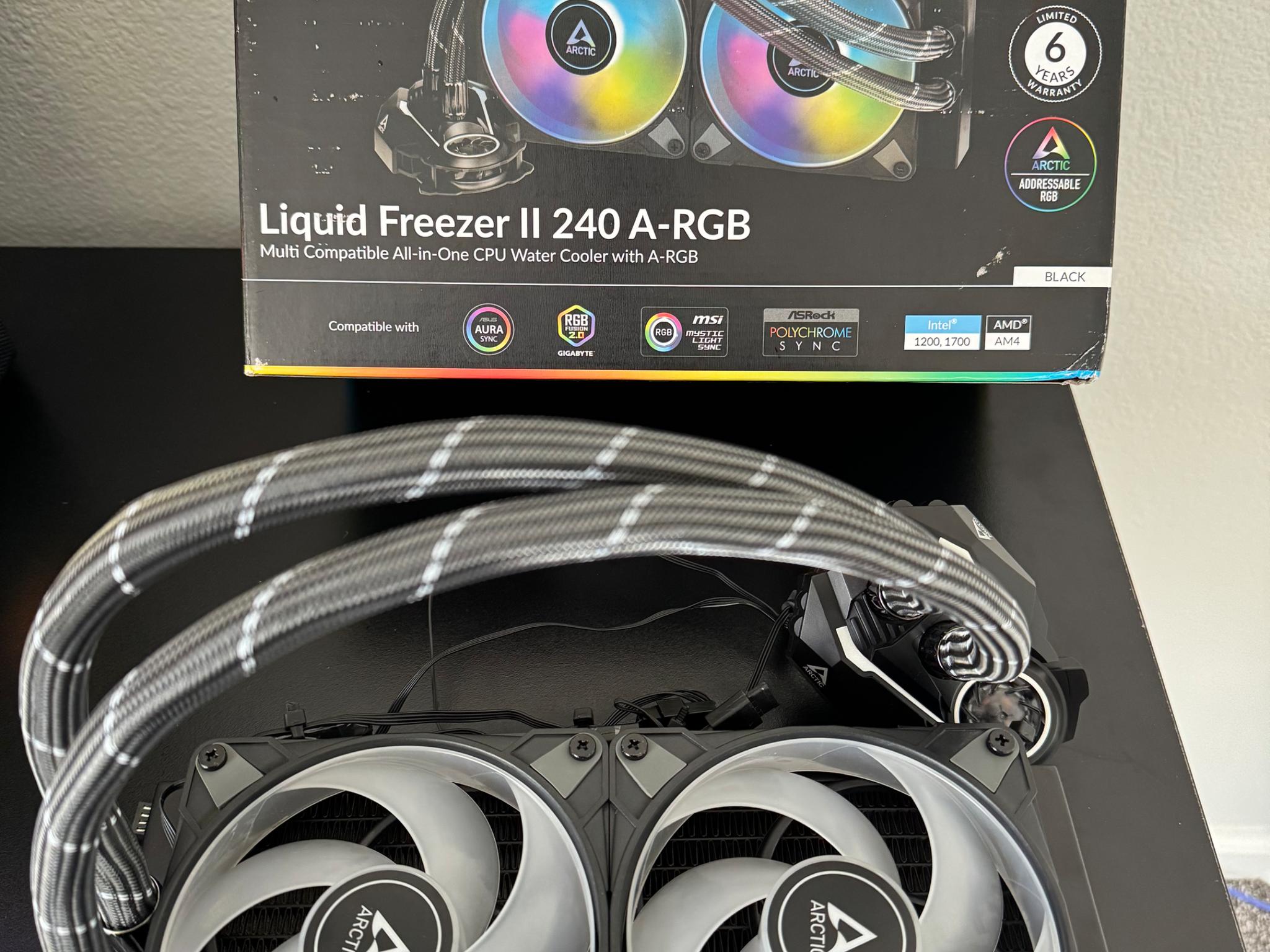 Arctic Liquid Freezer II 240 A-RGB AIO RGB Liquid CPU Cooler