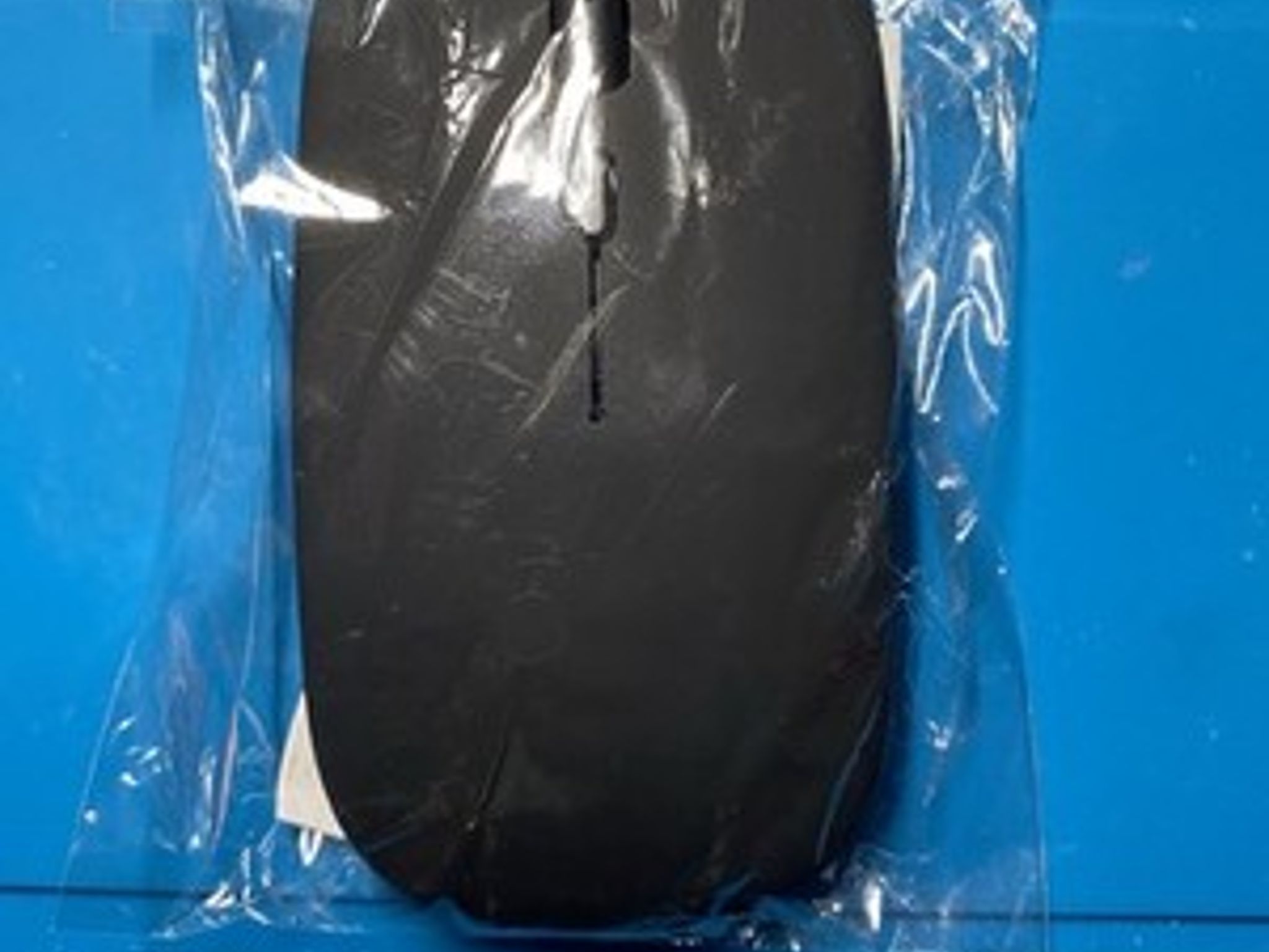Black Bluetooth Slim Optical Mouse 2 Buttons Wireless Computer