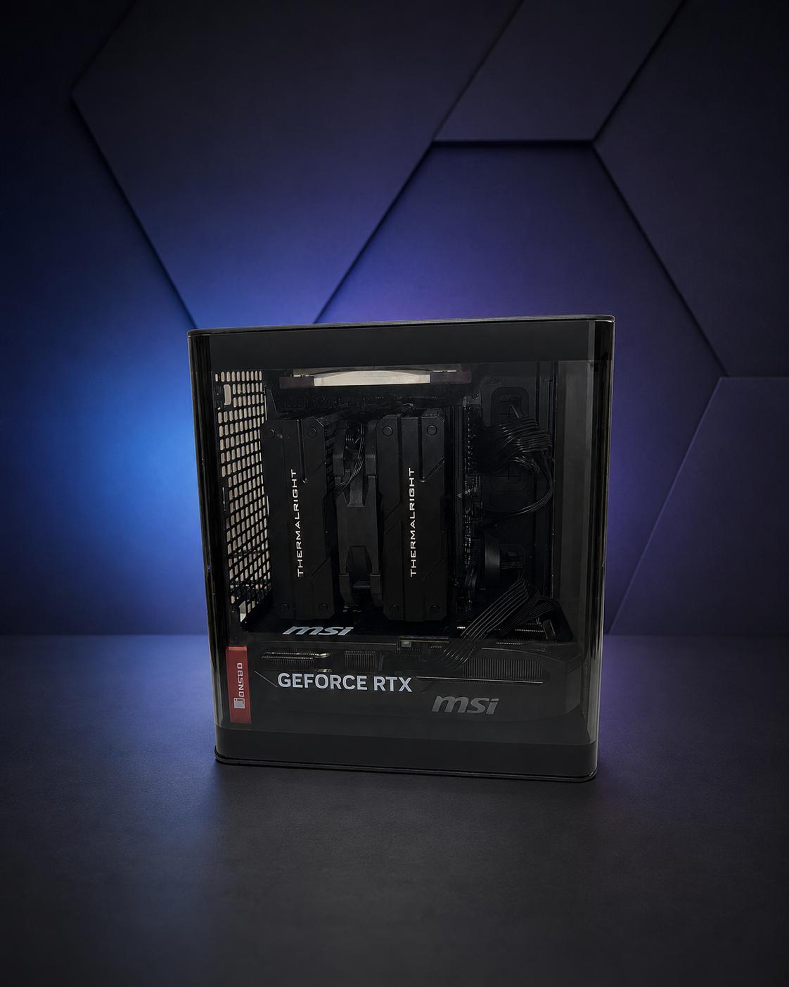 High-End Small-Form-Factor Gaming PC – Ryzen 5 7600X3D / RTX 5070 / 6TB Storage