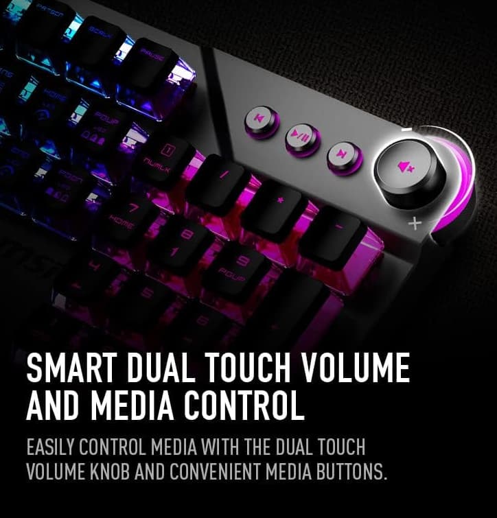 (BNIB) MSI Vigor GK71 Sonic Blue US Mechanical RGB Gaming Keyboard