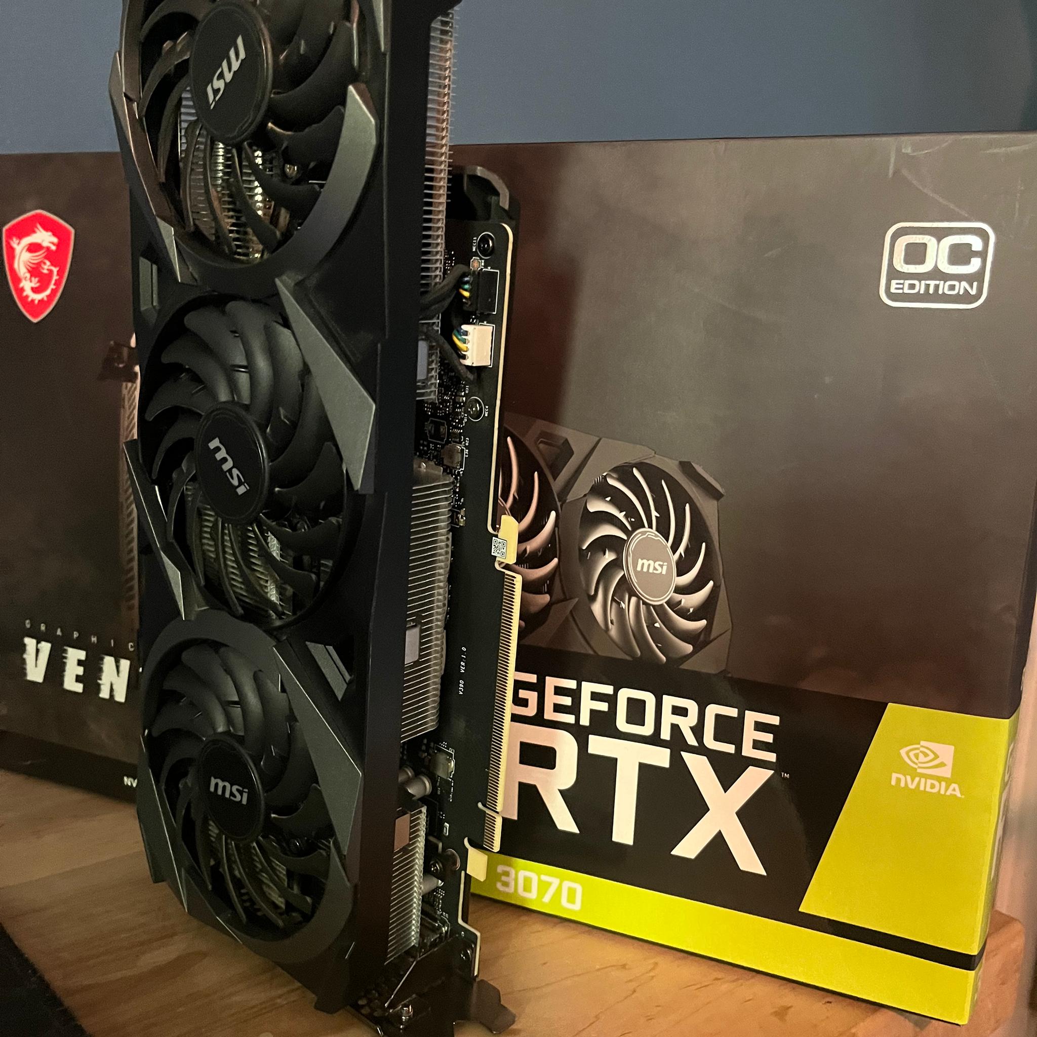 RTX 3070- MSI VENTUS 3X OC EDITION