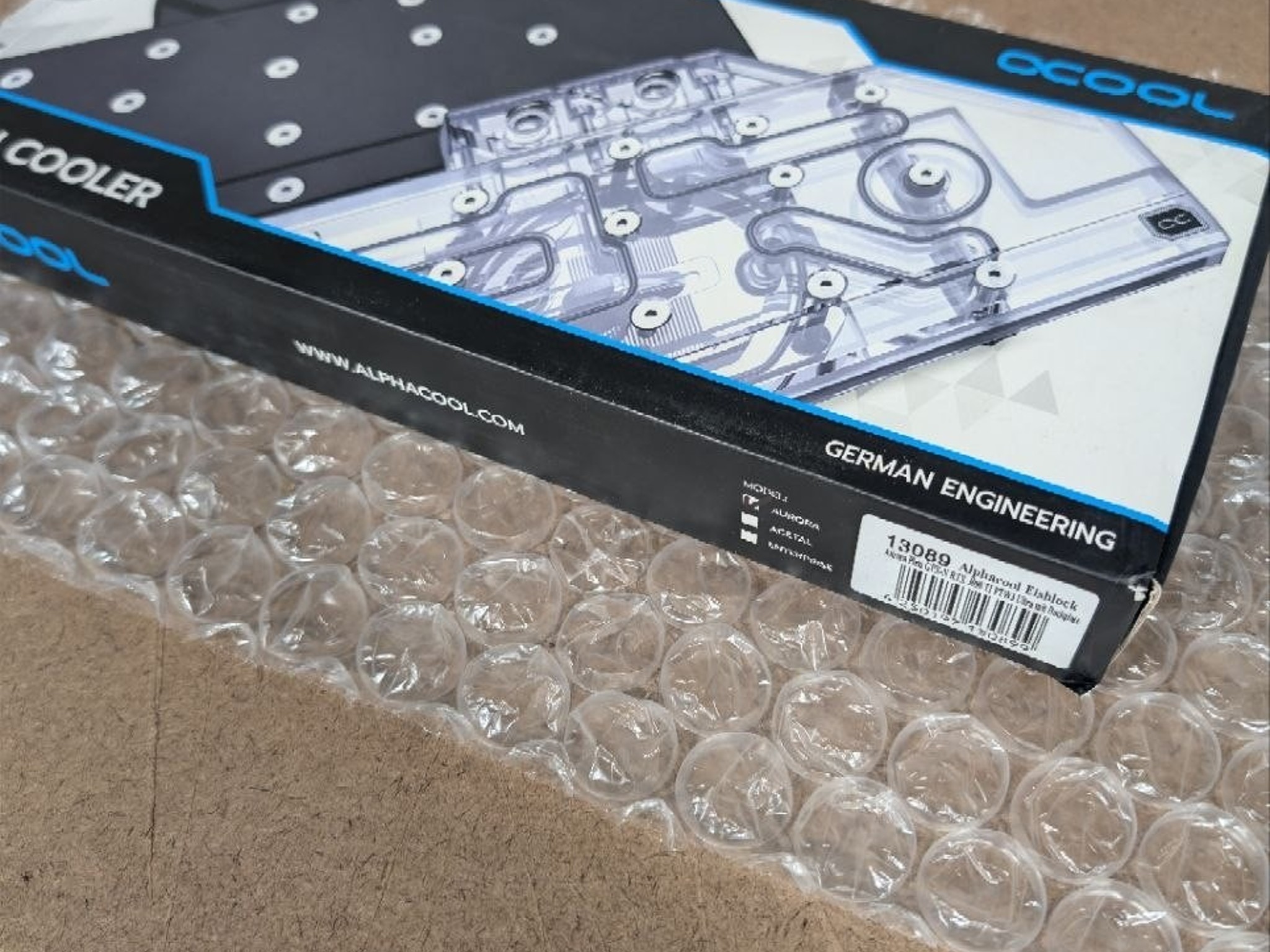 Alphacool Eisblock Aurora Acryl GPX-N RTX 3090 TI FTW3 Ultra with Backplate (130