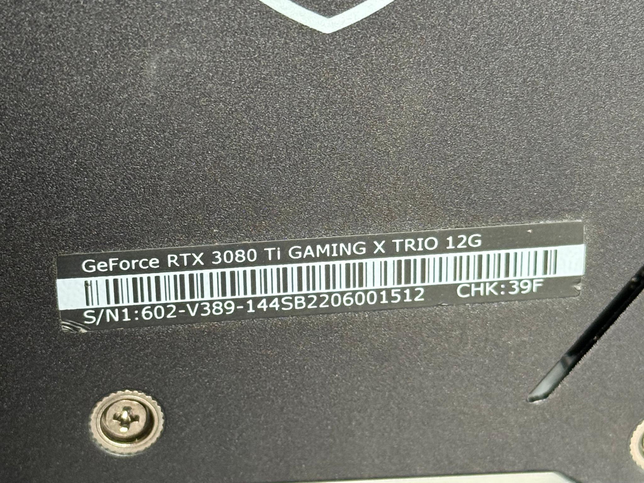 MSI GAMING X TRIO RTX 3080 Ti