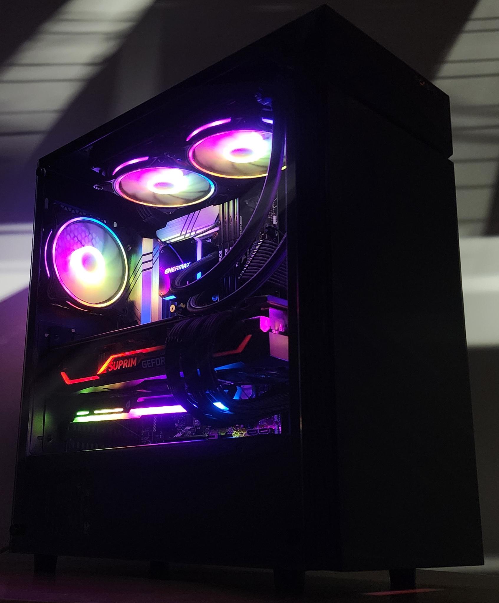 Gaming PC i5-14600KF 32GB RAM 1TB SSD RTX 3080 10GB Win11 Computer