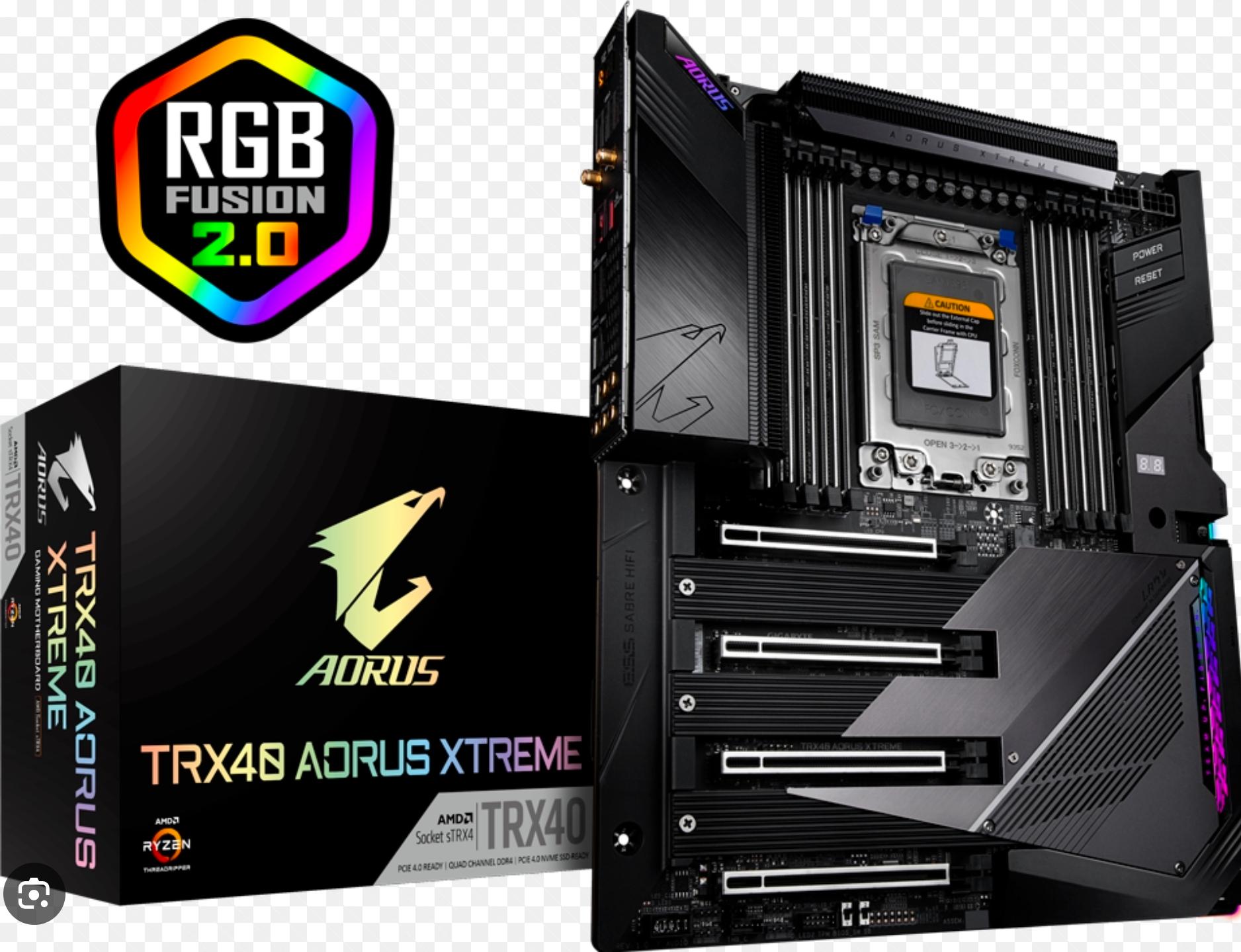 TRX40 AORUS XTREME + TR 3970X + 32 GB RAM + RTX 3080 12GB+ 1TB NMVE + AIO RIING 360 RGB