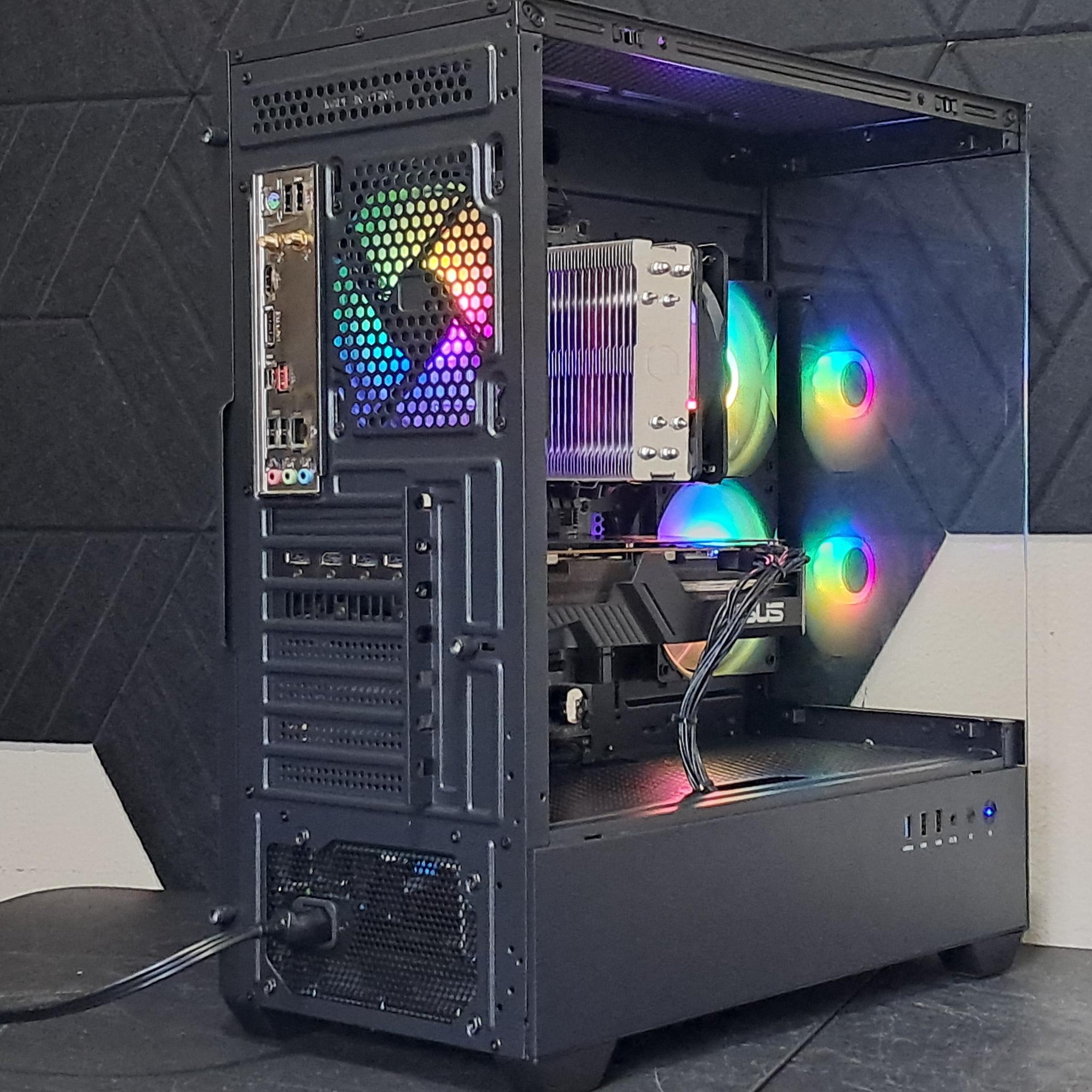 🐦‍🔥Awesome 1080p Gaming PC🐦‍🔥Full PCIe 4.0 | RX 5700 XT | i3-12100 | 1TB SSD | Built-in WiFi
