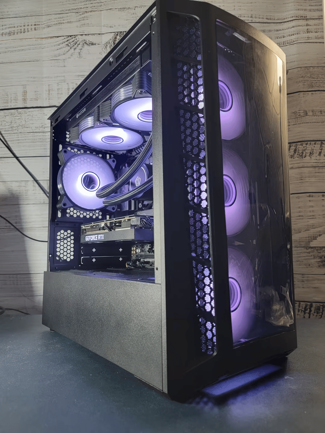 "MeisterBox" Watercooled Intel I5 12400 + RTX 3060ti Gaming PC