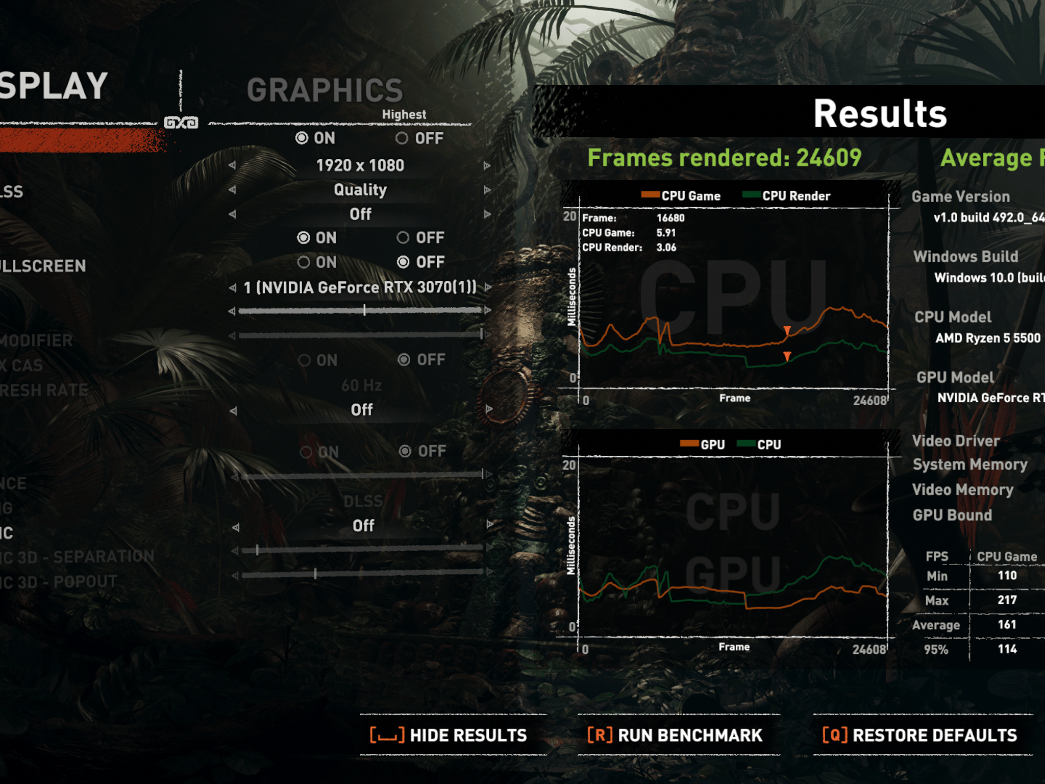 Ryzen 5500 (@4.6Ghz) | RTX 3070 | 32 GB | 1 TB SSD | 650W