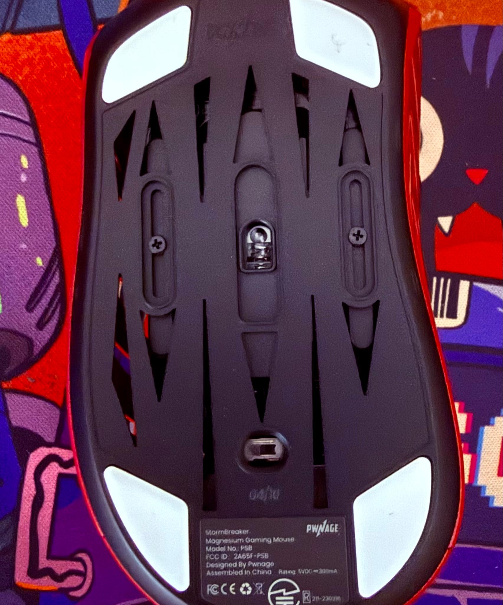 PWNAGE Stormbreaker Wireless Magnesium Gaming Mouse | Red