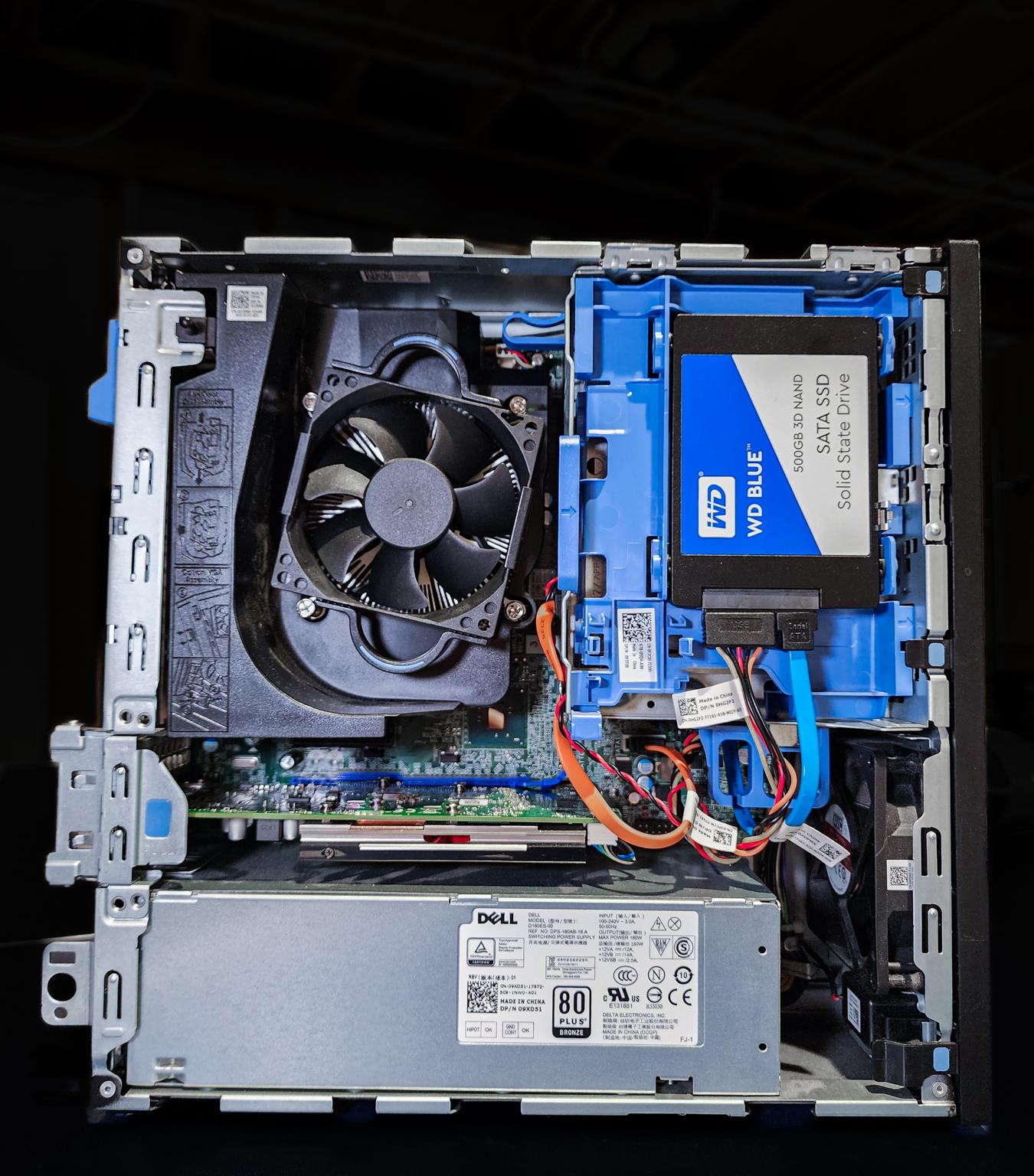 Small Form Factor Gaming Dell Optiplex - i7 6700, RX 550, 16GB DDR4 RAM, WiFi + Bluetooth