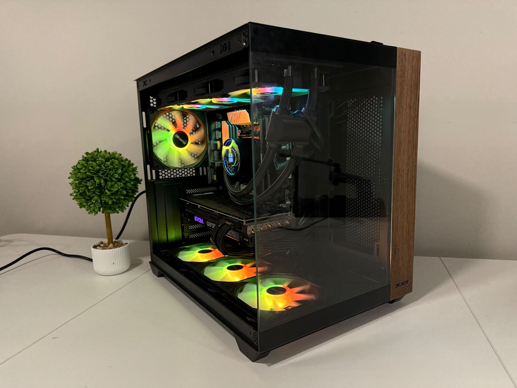 RTX 3070 | Ryzen 5700X3D | 32GB DDR4 | 1TB SSD | 800W Gold PSU | ARGB Fans | Windows 11