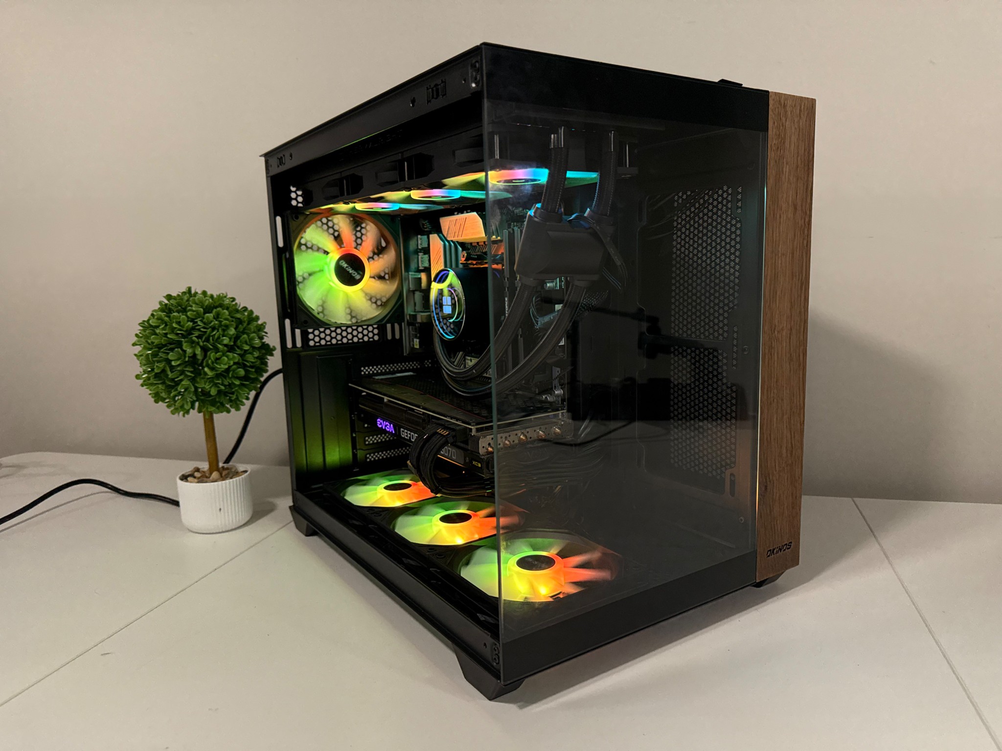 RTX 3070 | Ryzen 5700X3D | 32GB DDR4 | 1TB SSD | 800W Gold PSU | ARGB Fans | Windows 11