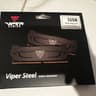 Patriot Viper Steel 32GB (2 x 16GB) 288-Pin PC RAM DDR4 3200 CL16 Desktop Memory