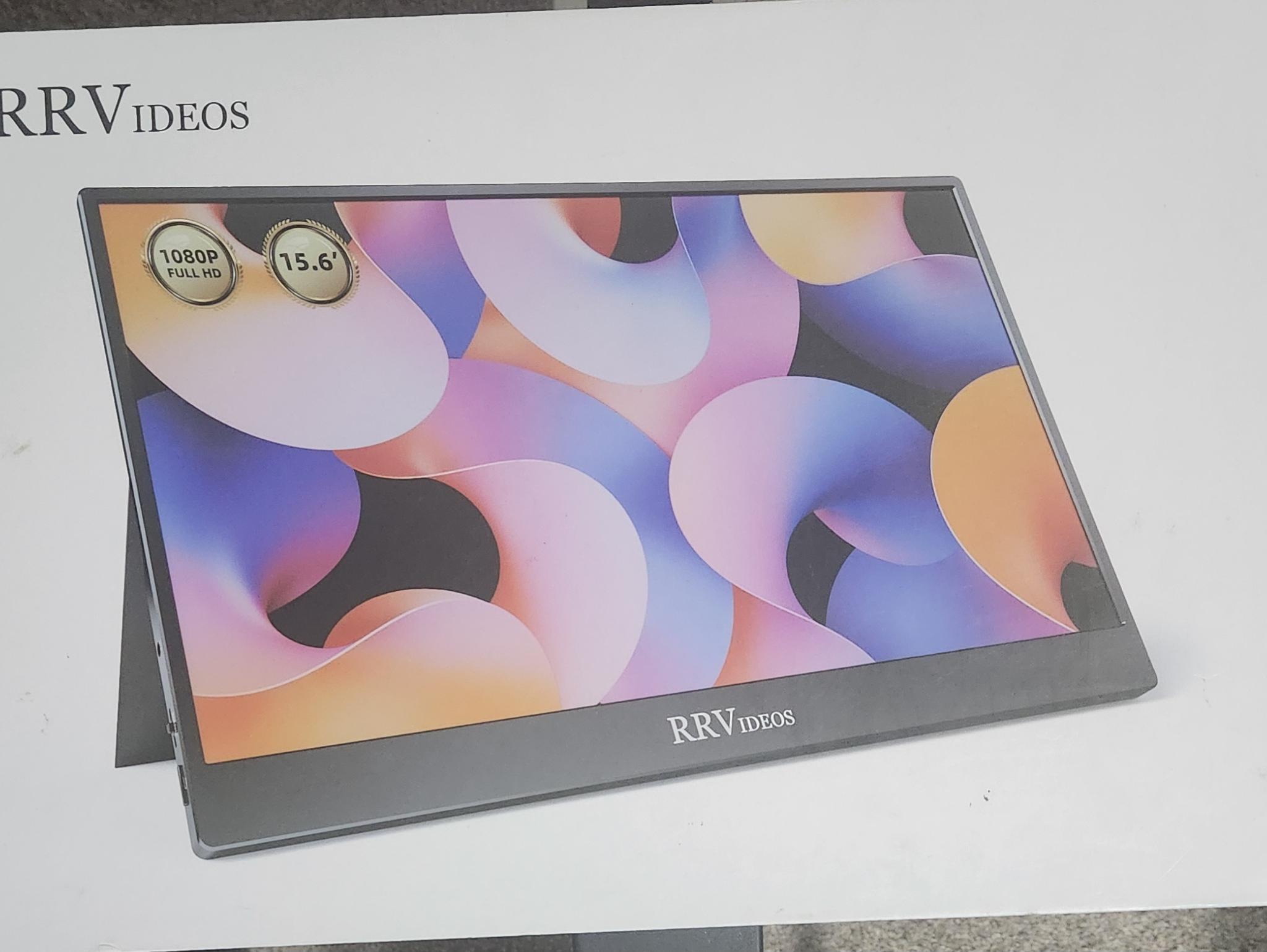 RRVideos Portable Touchscreen Monitor