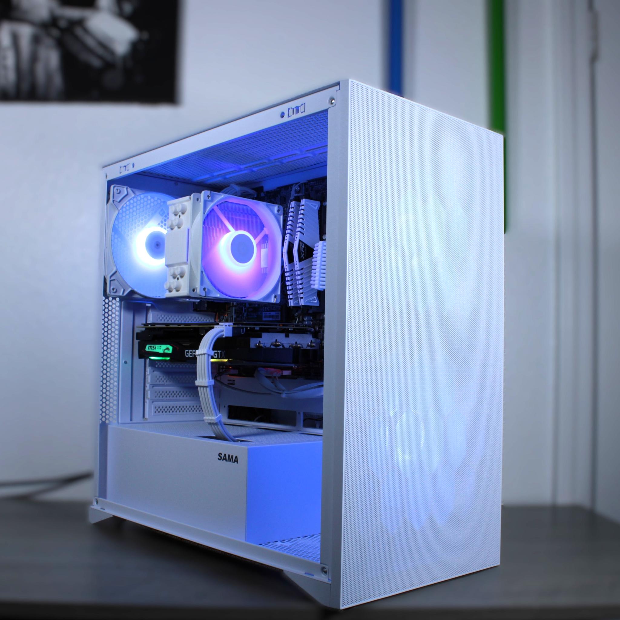 MSI 1660 Super | Ryzen 5 2600 | White XMP 16GB Ram | 512GB NVMe | Win 11 activated | Wifi