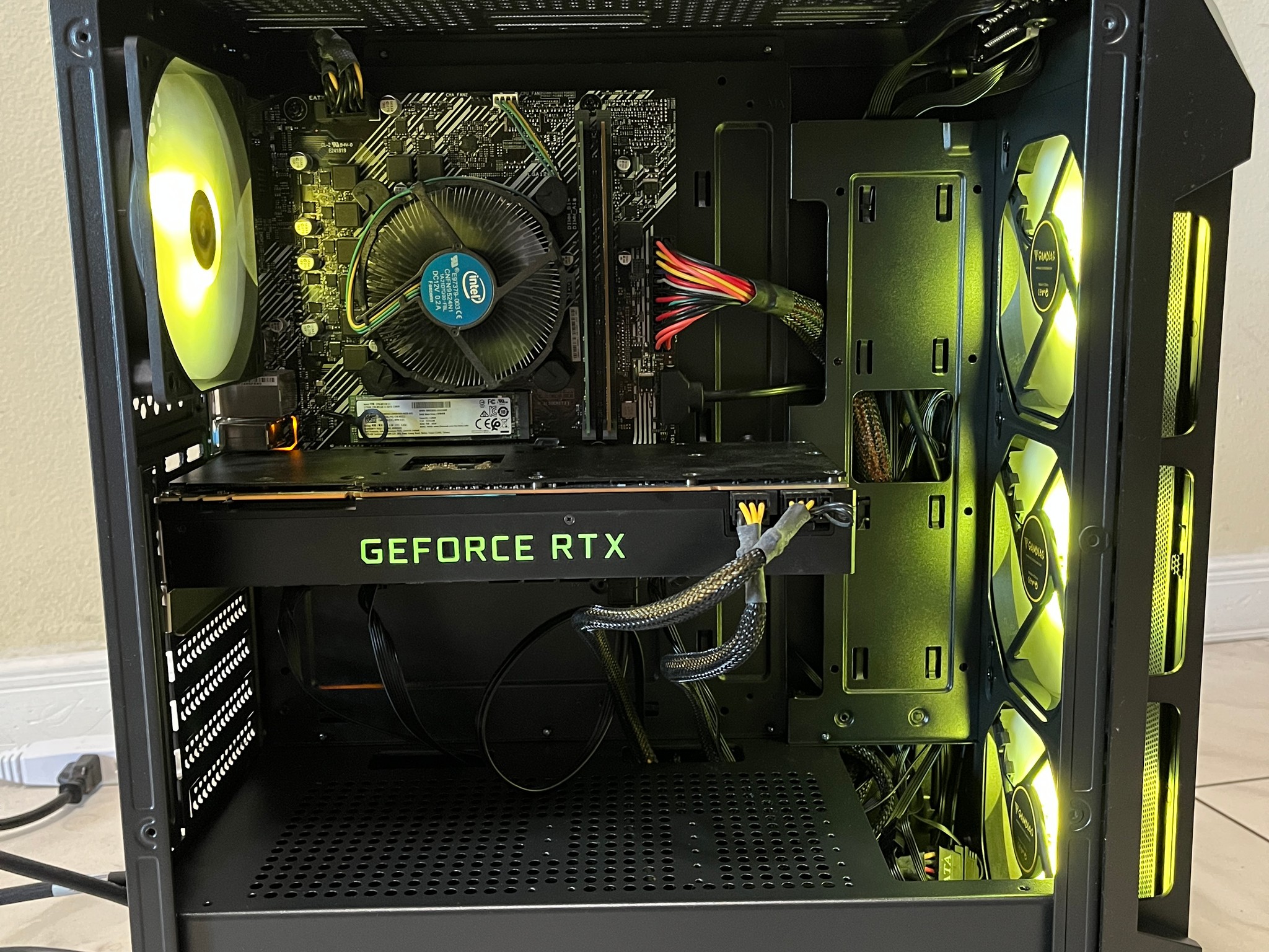 🟠🔥RTX 2080, Intel i5-10400, 16GB RAM, 1TB SSD Storage, High Performance RGB Gaming PC /w Wi-Fi🖥️