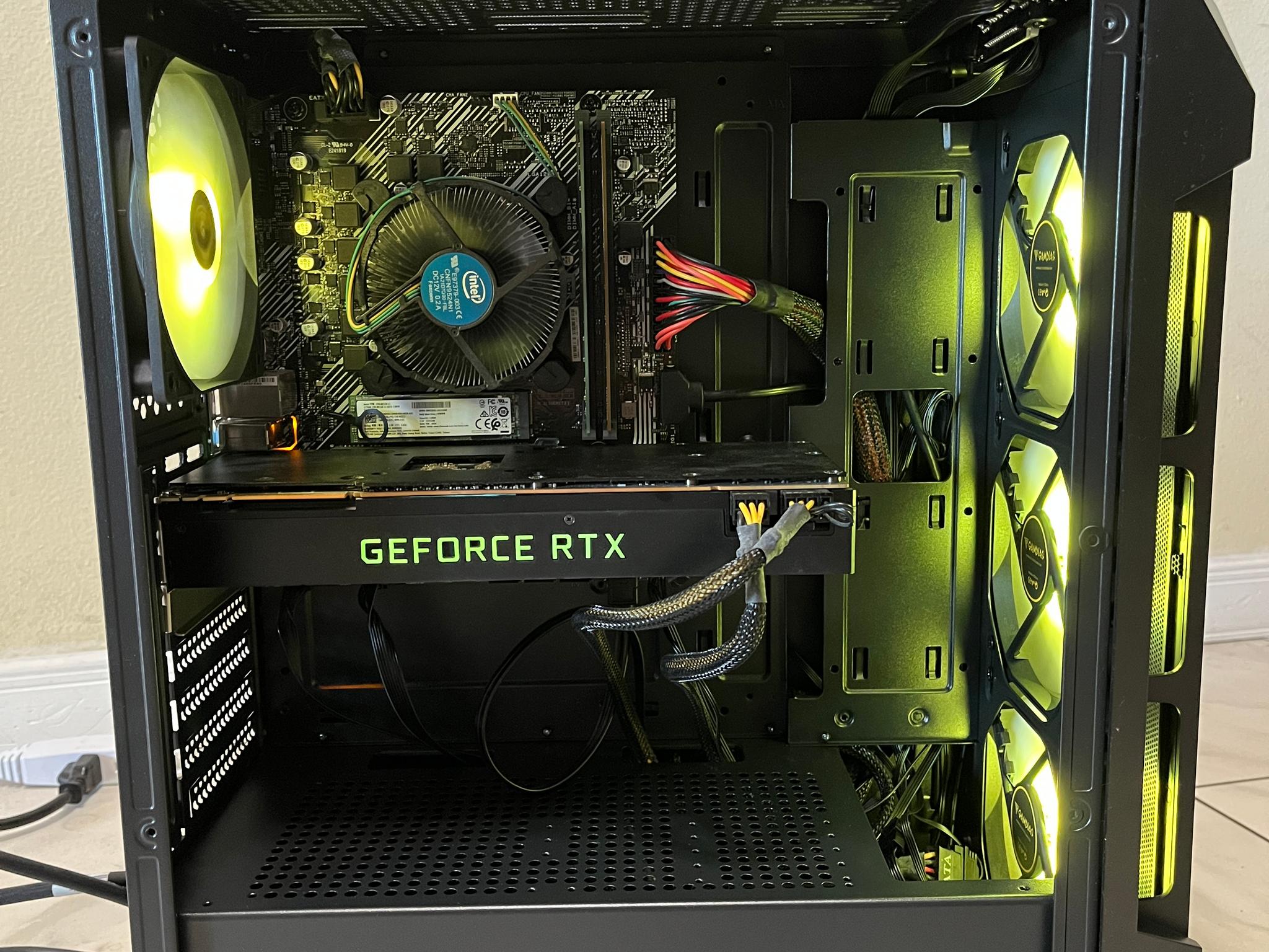 🟠🔥RTX 2080, Intel i5-10400, 16GB RAM, 870GB Storage, High Performance RGB Gaming PC /w Wi-Fi🖥️