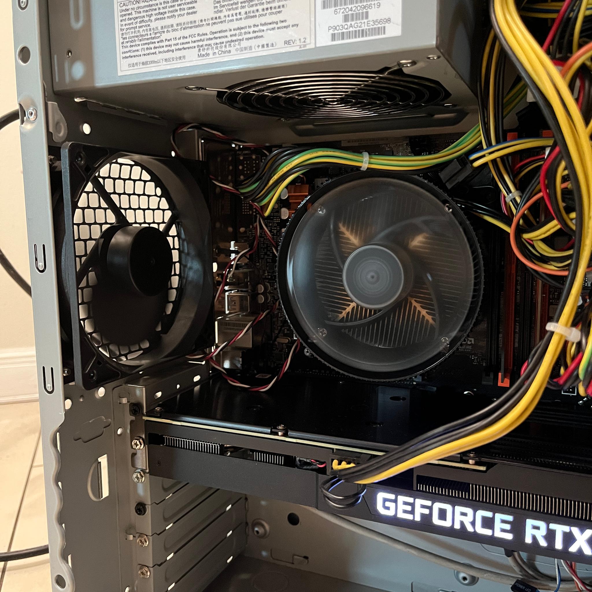 NVIDIA RTX 3070, Intel Core i7-9700f, 16GB RAM, 1TB SSD - High FPS Sleeper Gaming PC w/ Wi-Fi & BT