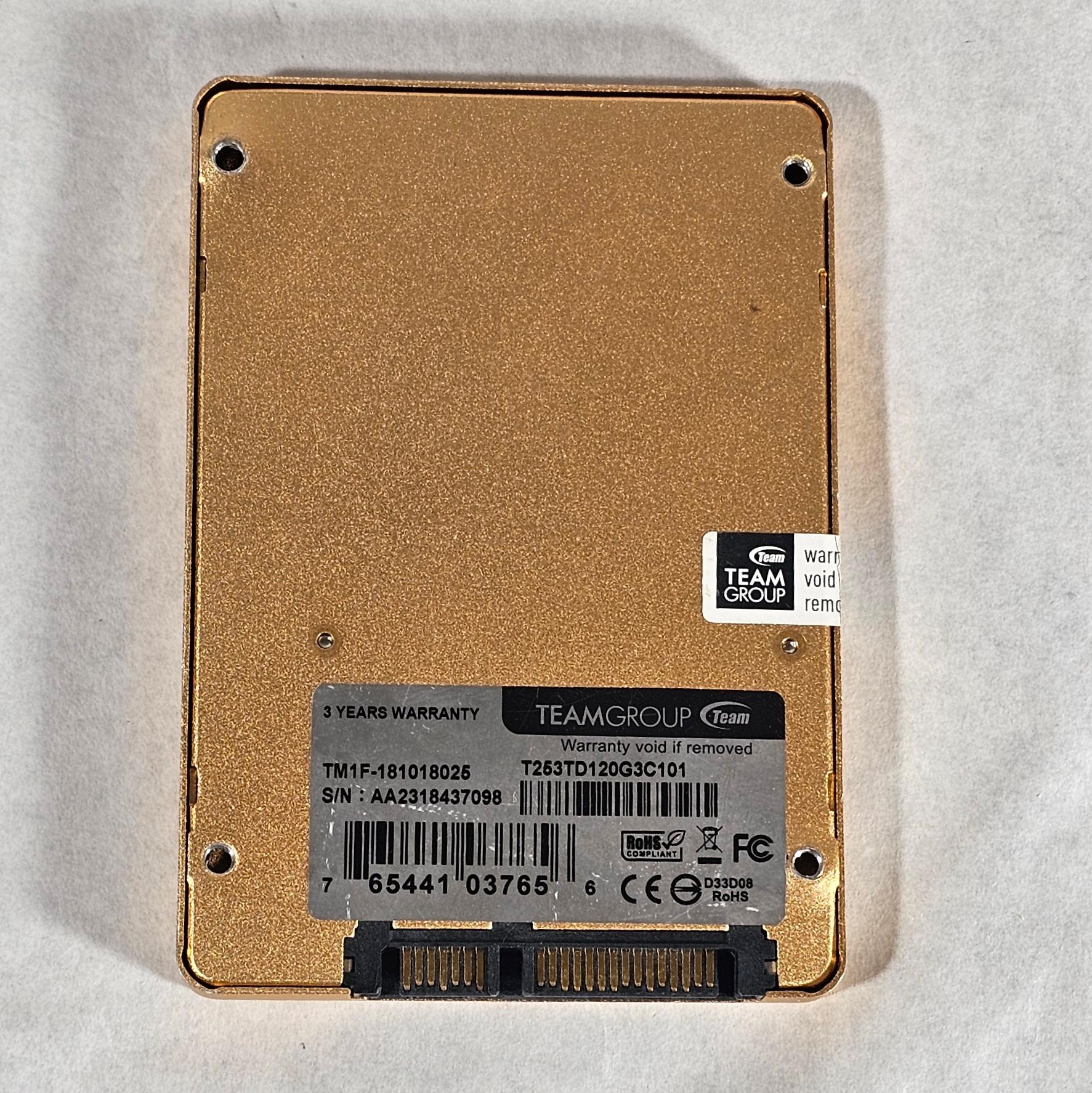 120GB 2.5" SATA SSD TEAMGROUP