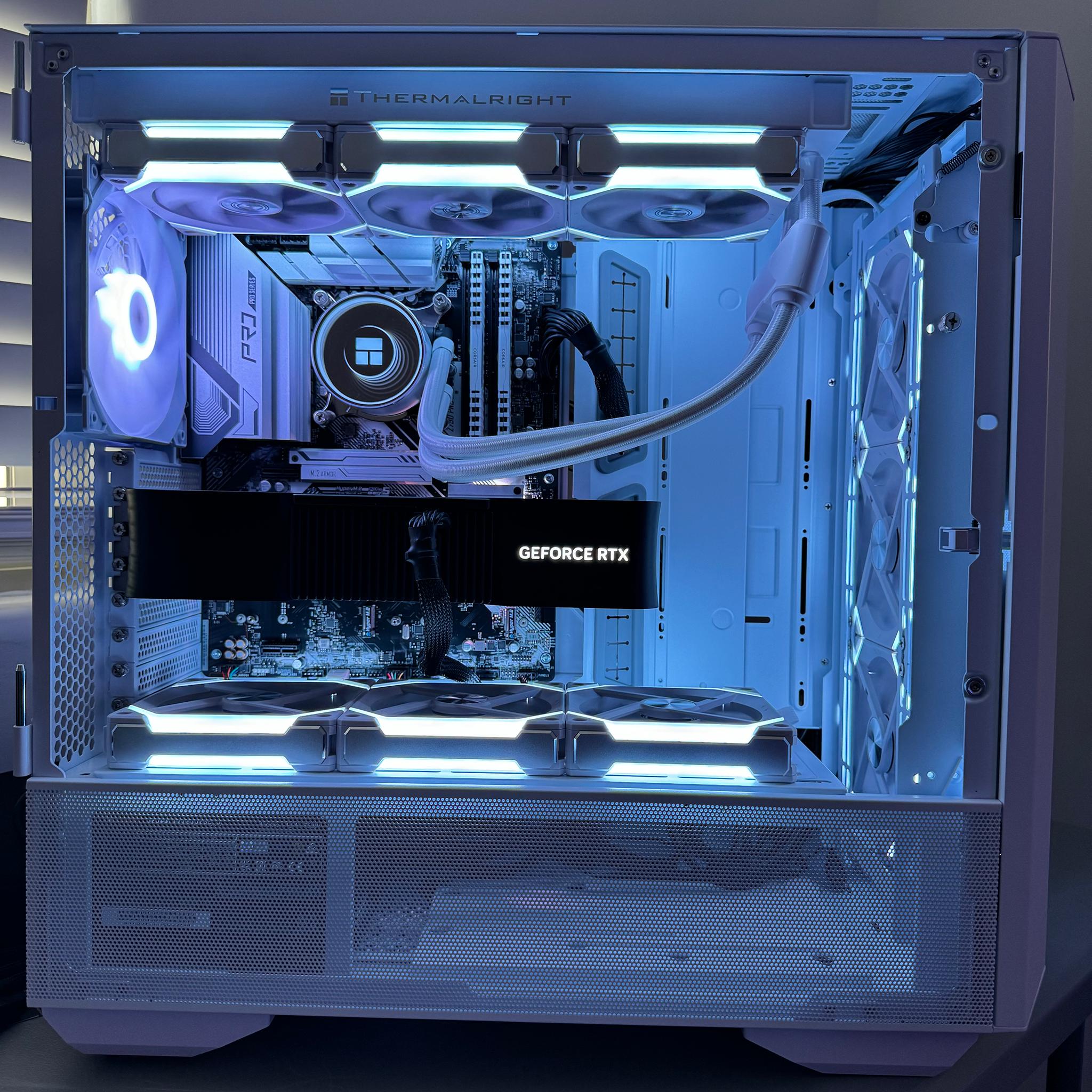 RTX 4080 SUPER | Intel i5 12600K | 16GB DDR4 | ❄️ Snow Storm ❄️| FRESHLY BUILT