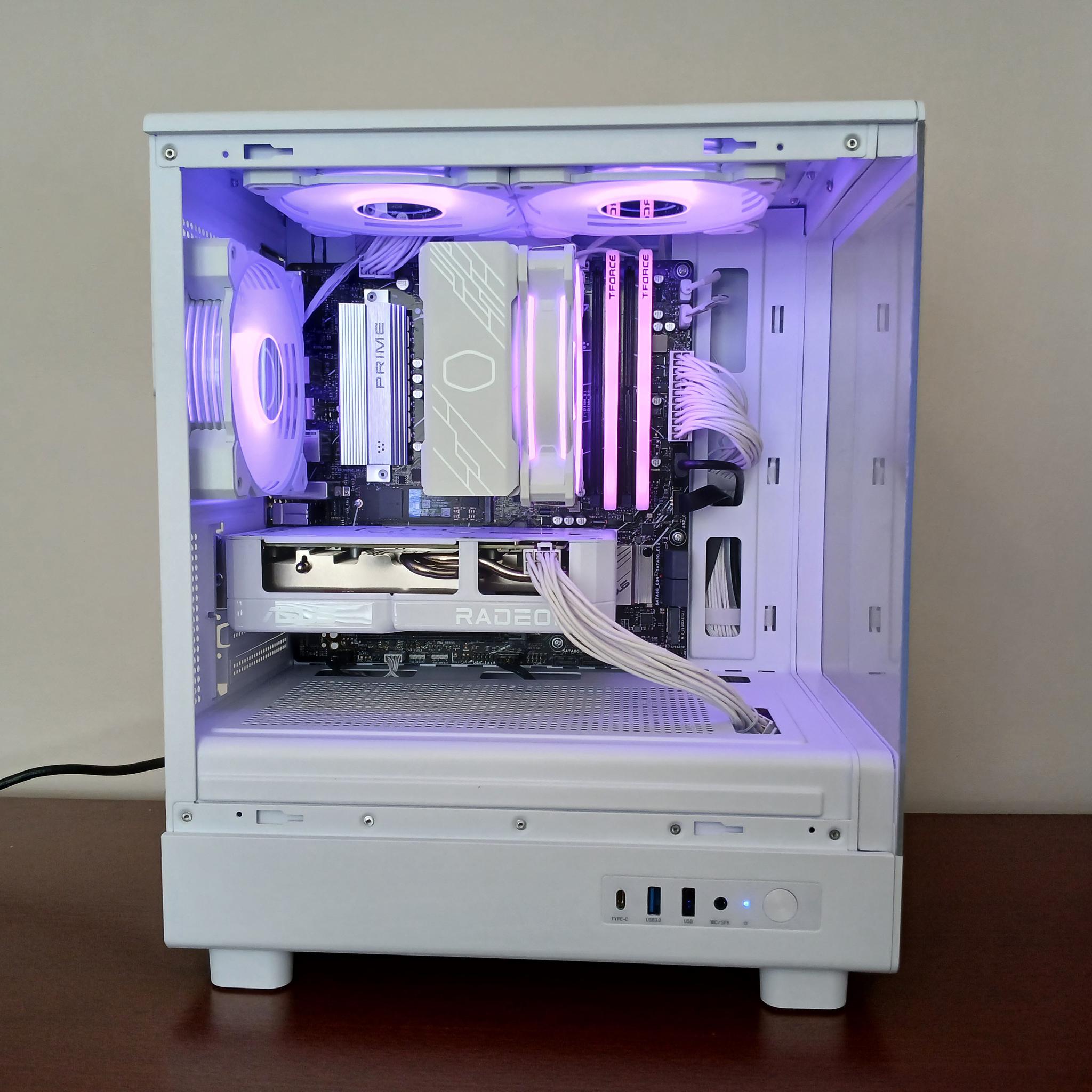 Snow White 1440P | RX 9060XT 16GB | Ryzen 5 7600X | 16GB RAM