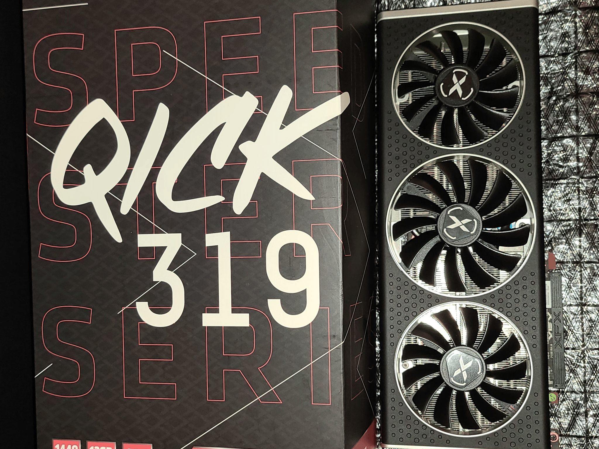 XTX QICK 319 Radeon RX 6700XT Video Card